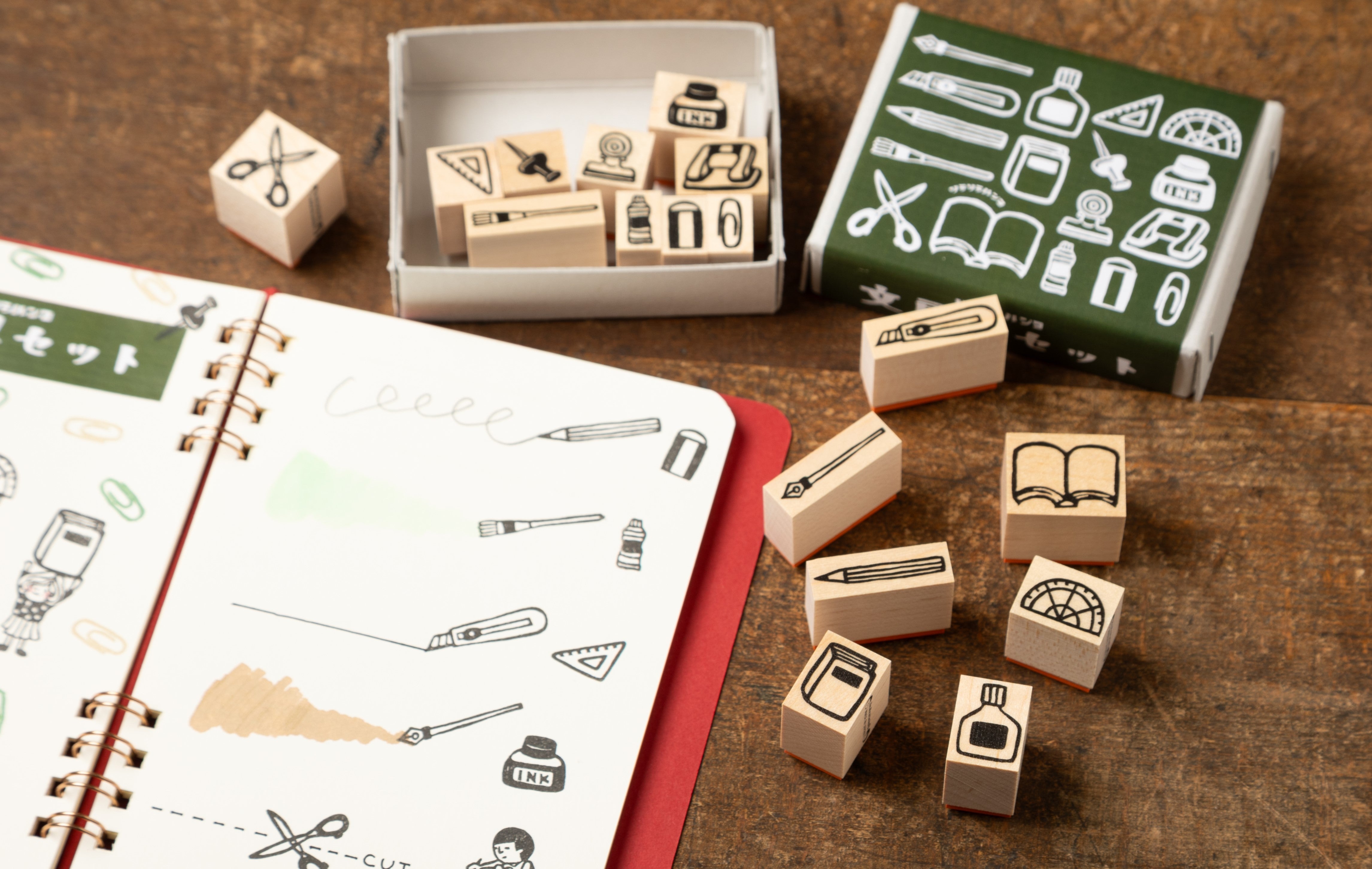 Creative Tools: Rubber Stamp Sets for Custom Designs