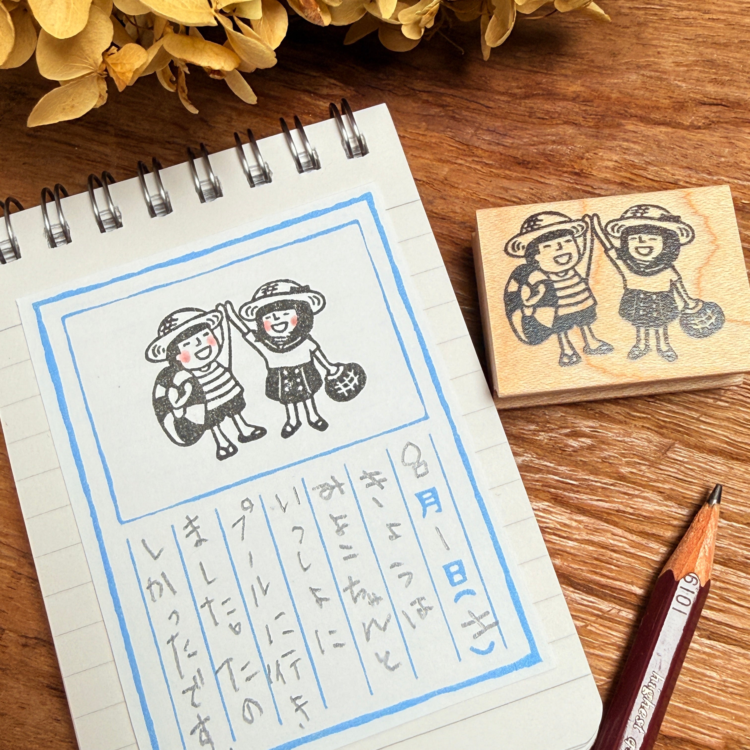 Mamoru-kun & Miyoko-chan's "Summer Vacation"