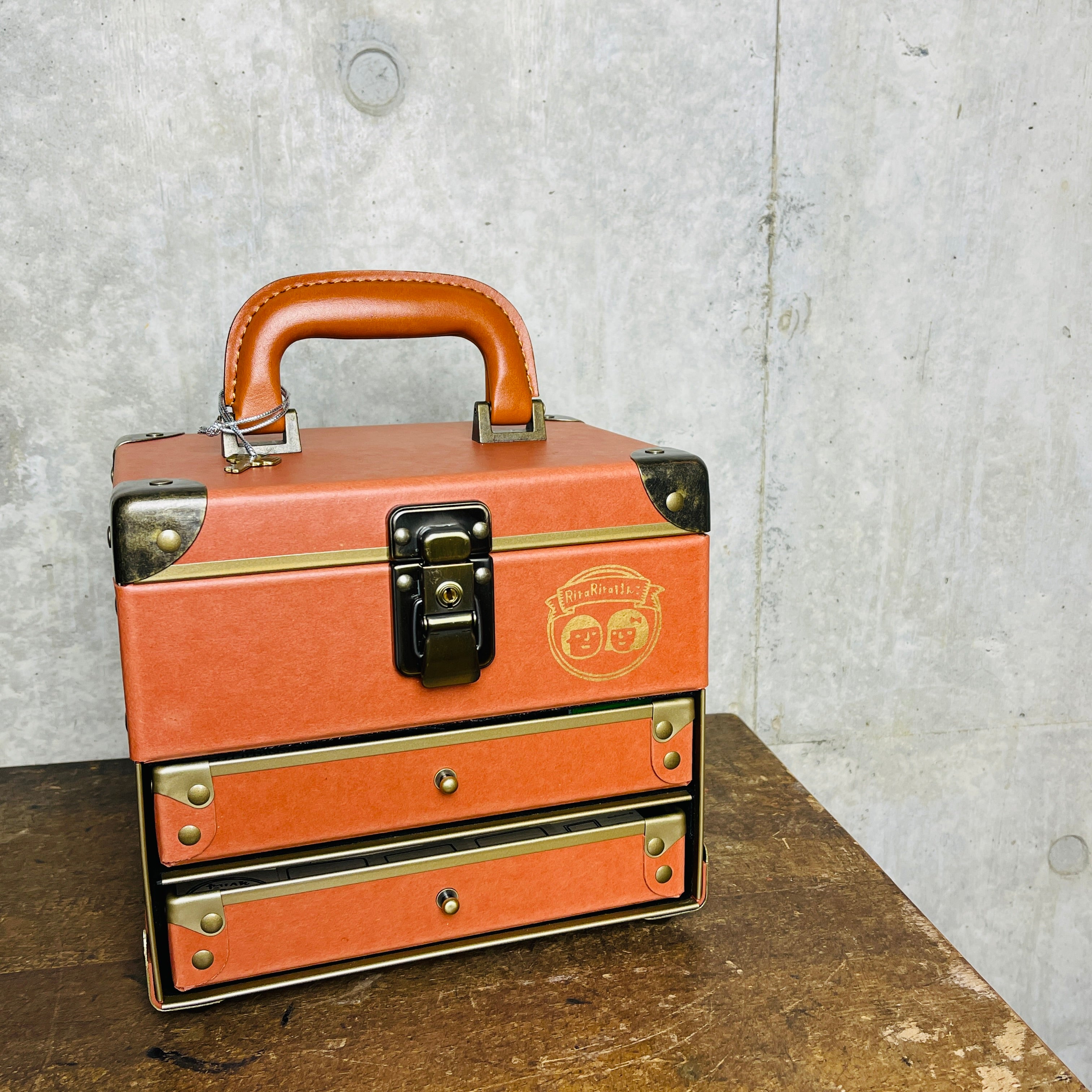 RiraRira Hanko Original Stationery Box with Drawers