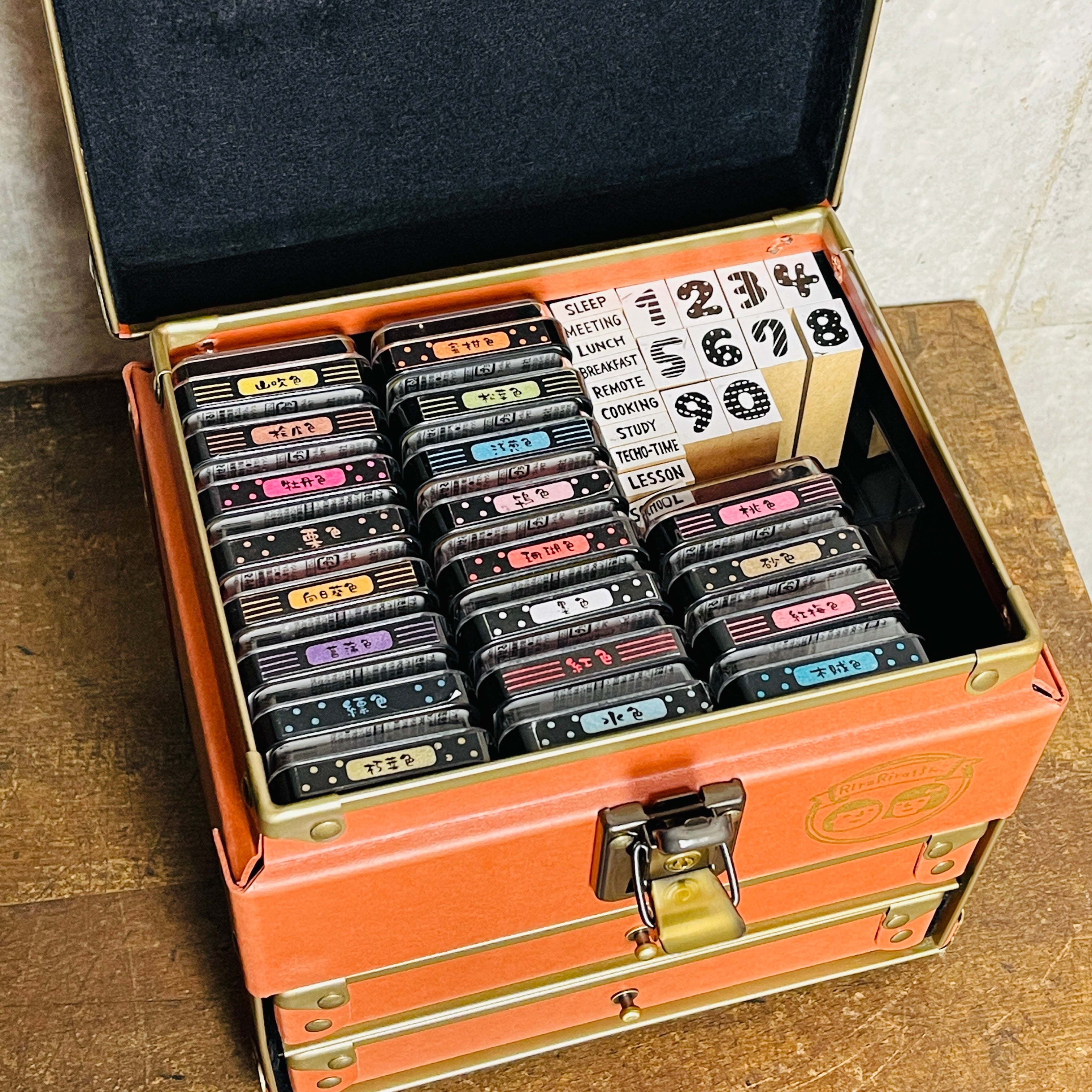 RiraRira Hanko Original Stationery Box with Drawers