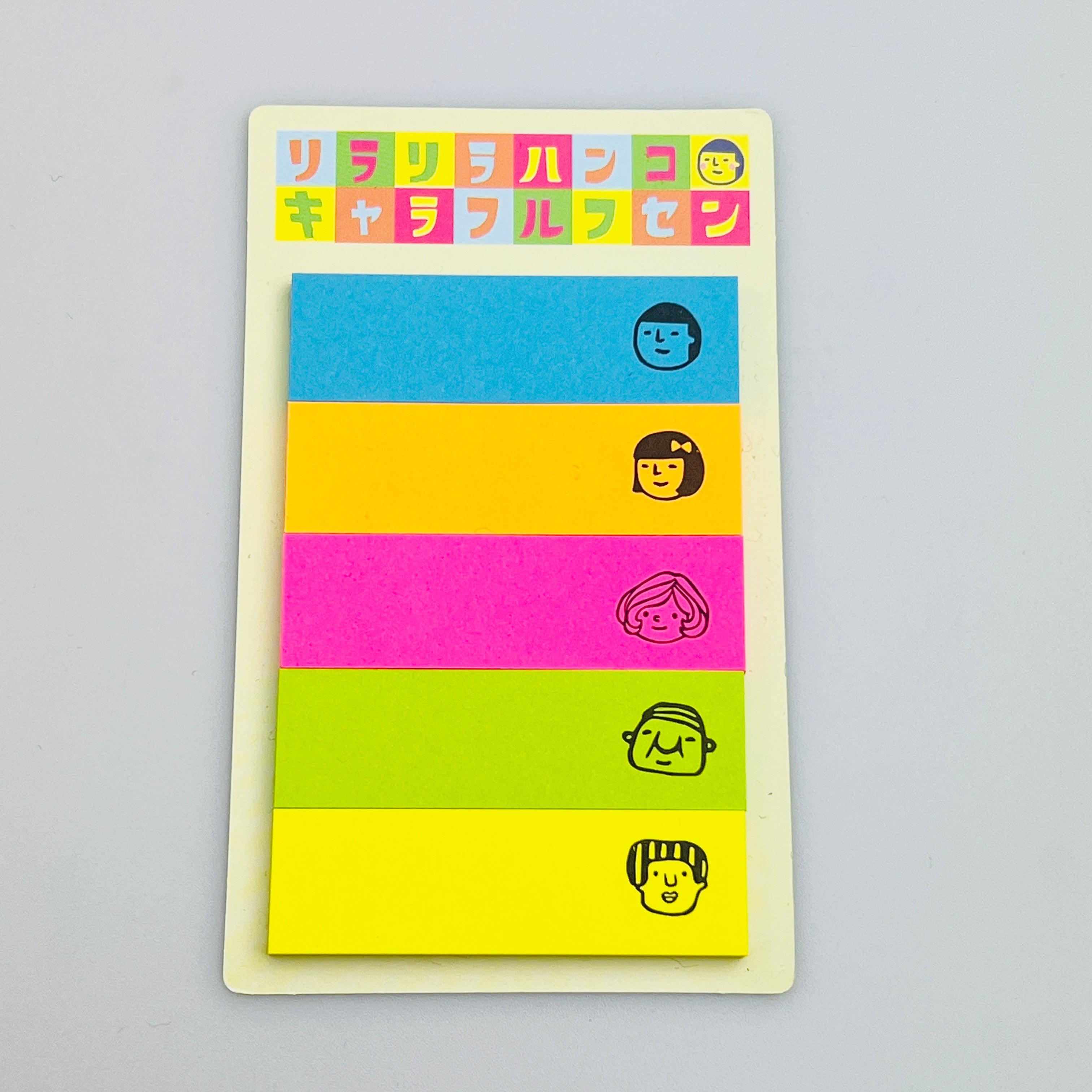Sticky Notes with Character Faces