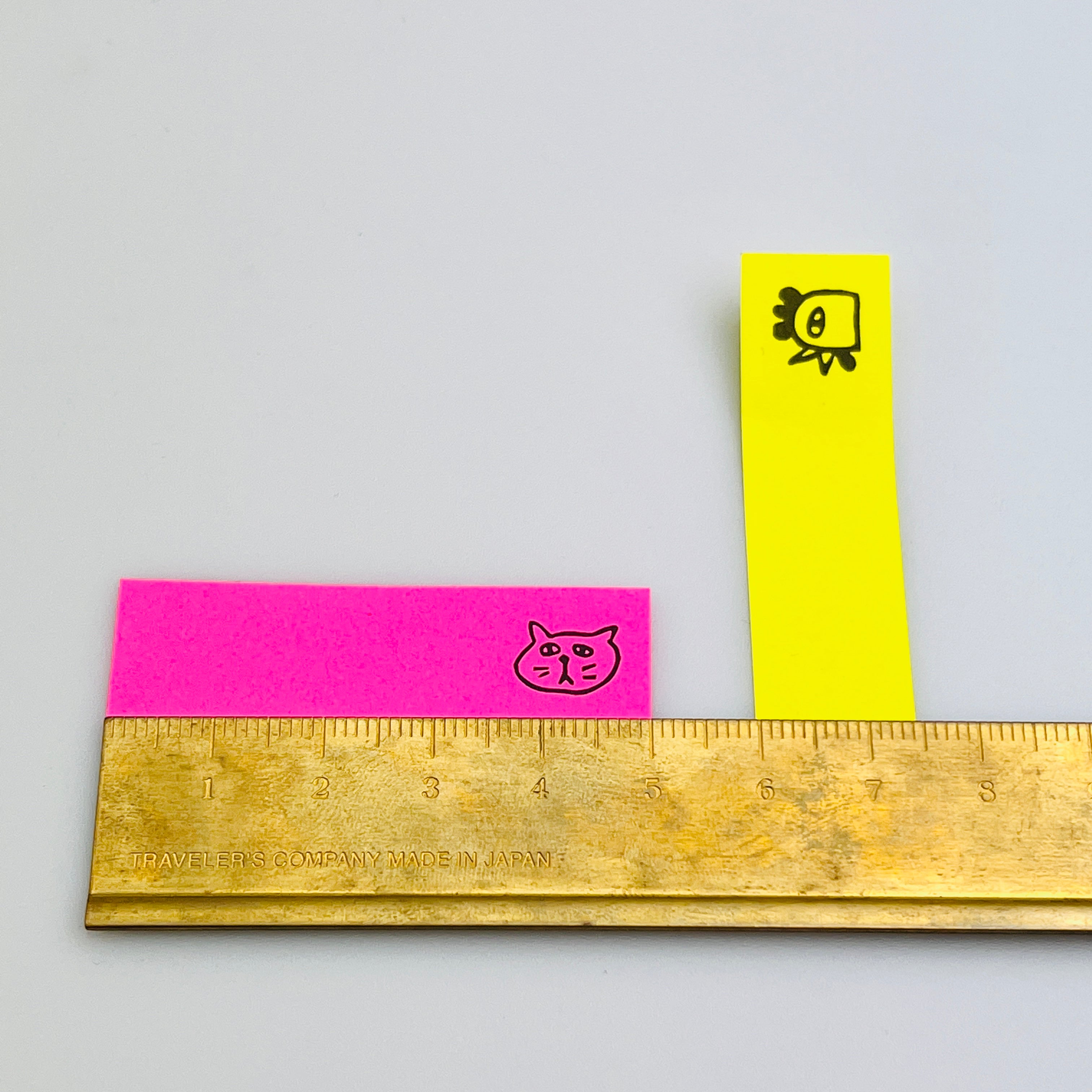 Sticky Notes with Animal Faces