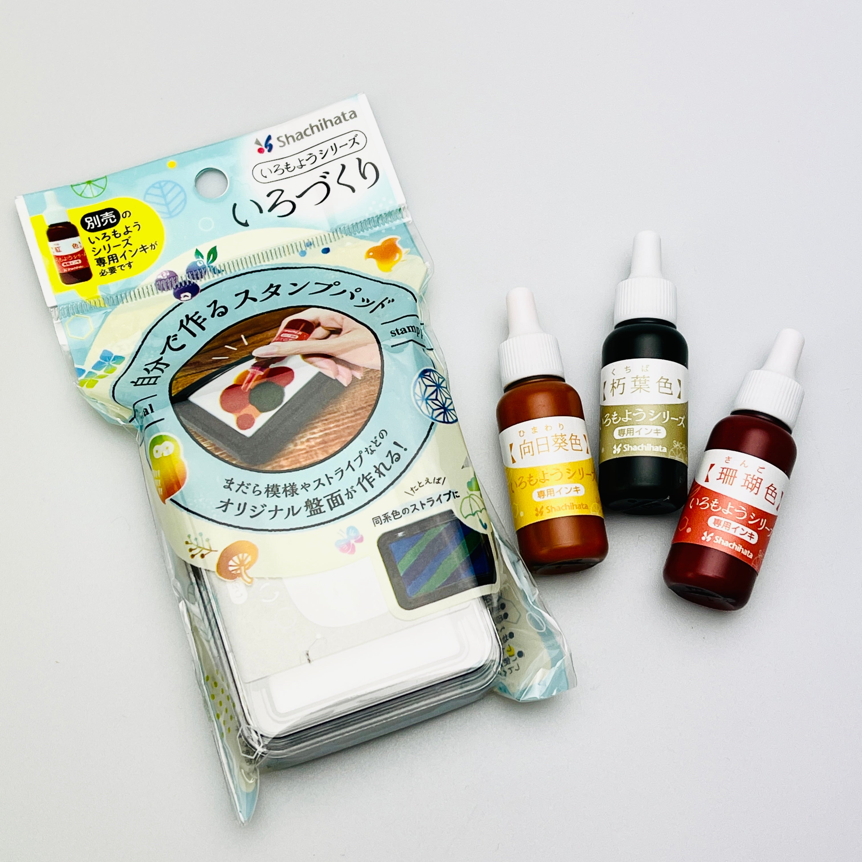 Rira Select (New Year Set) Shachihata Color Maker + 3 Colors Ink*