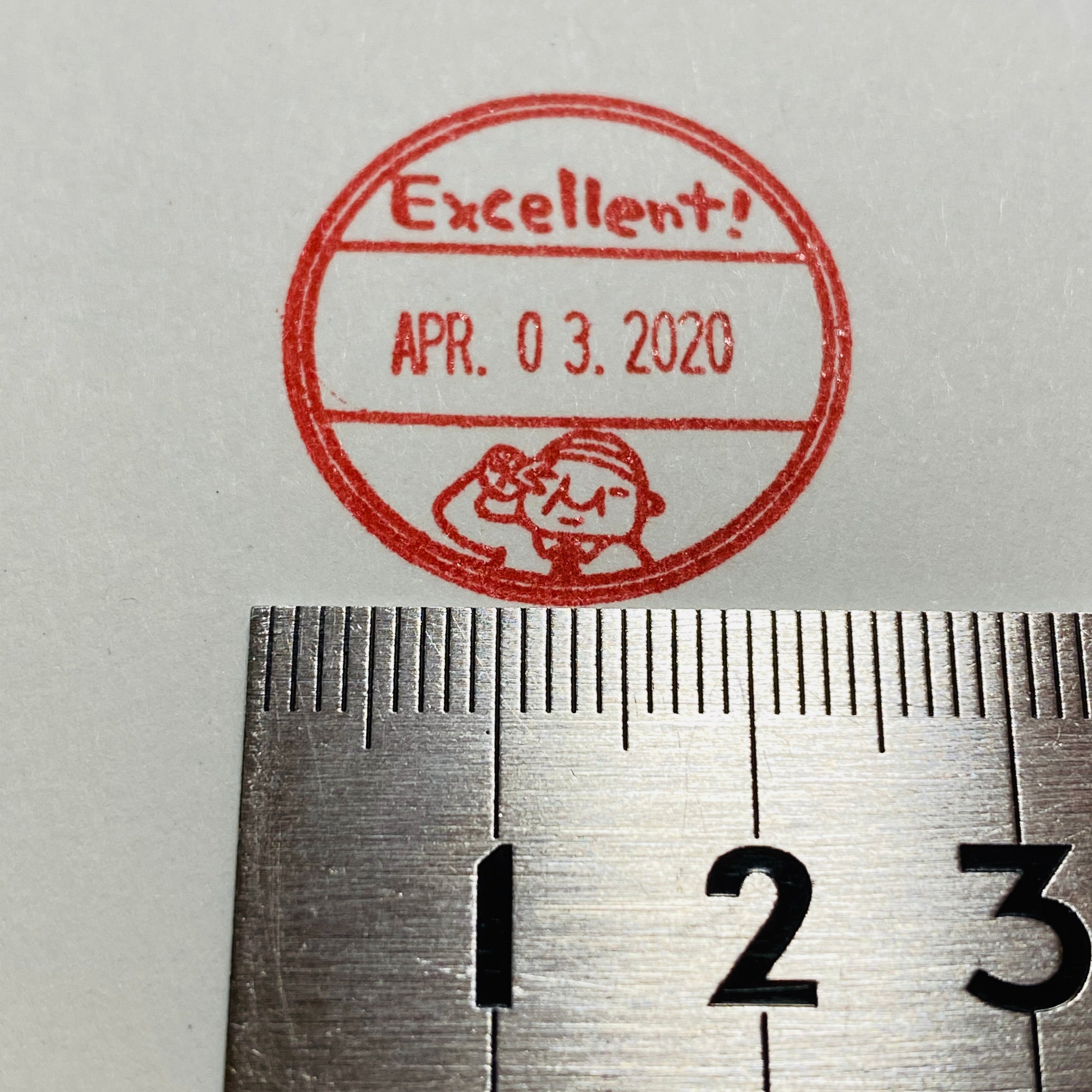 Rotating Date Stamp With Adjustable Dials Section Chief Iwai's Excellent (C-Type Year 1-Row Gregorian Type)