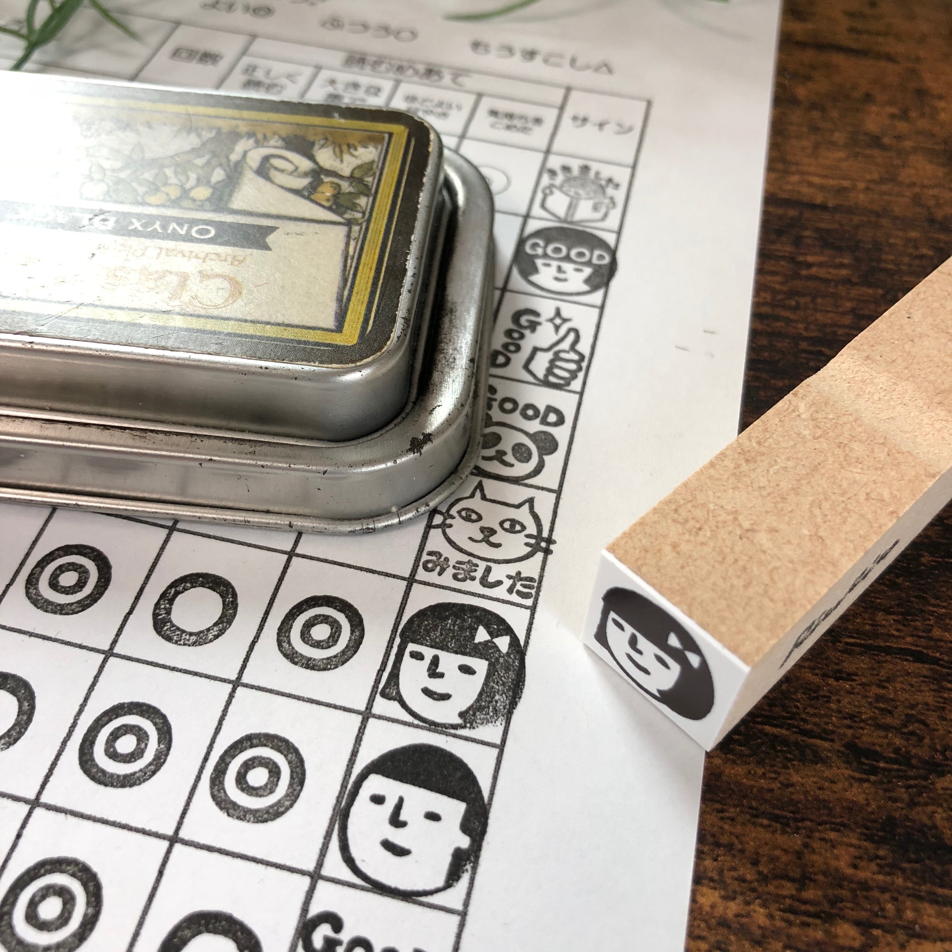 Miyoko-chan Face Stamp