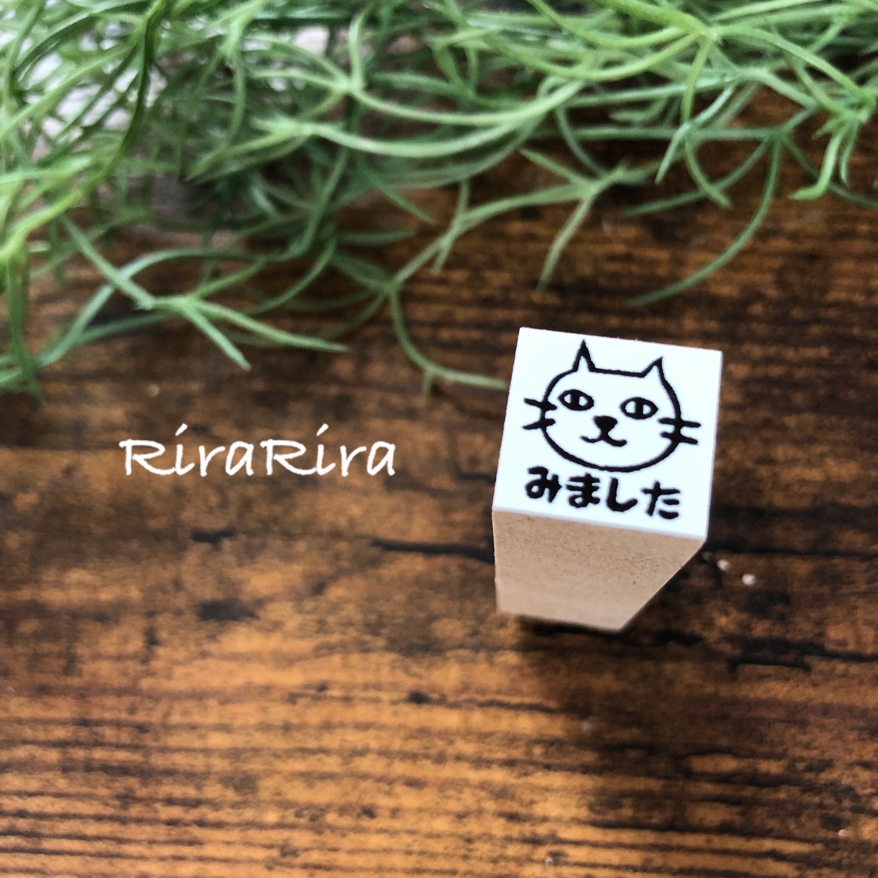 Nyanko "I saw it" Face Stamp