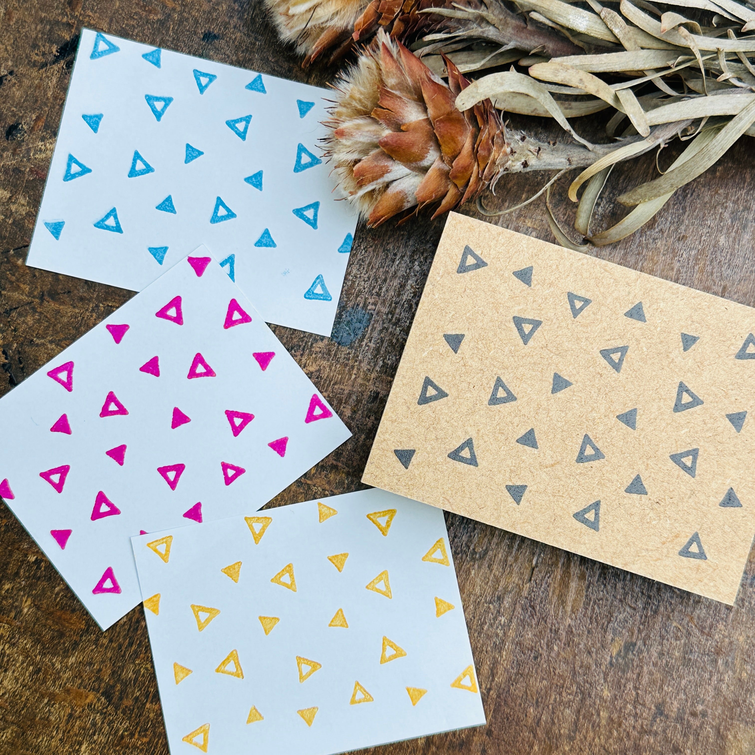 Triangle Dot(pattern stamp)