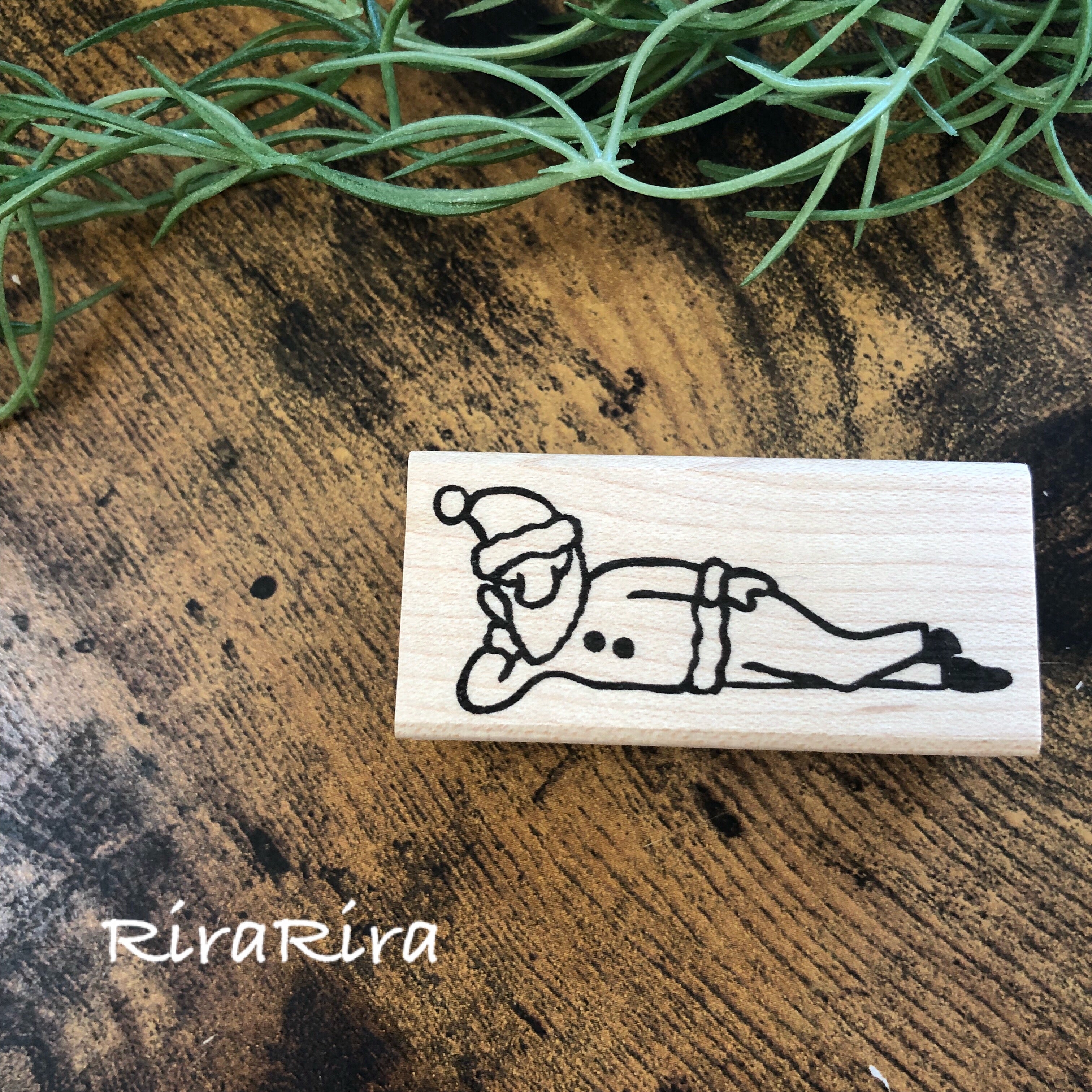 Santa "Lying Down"