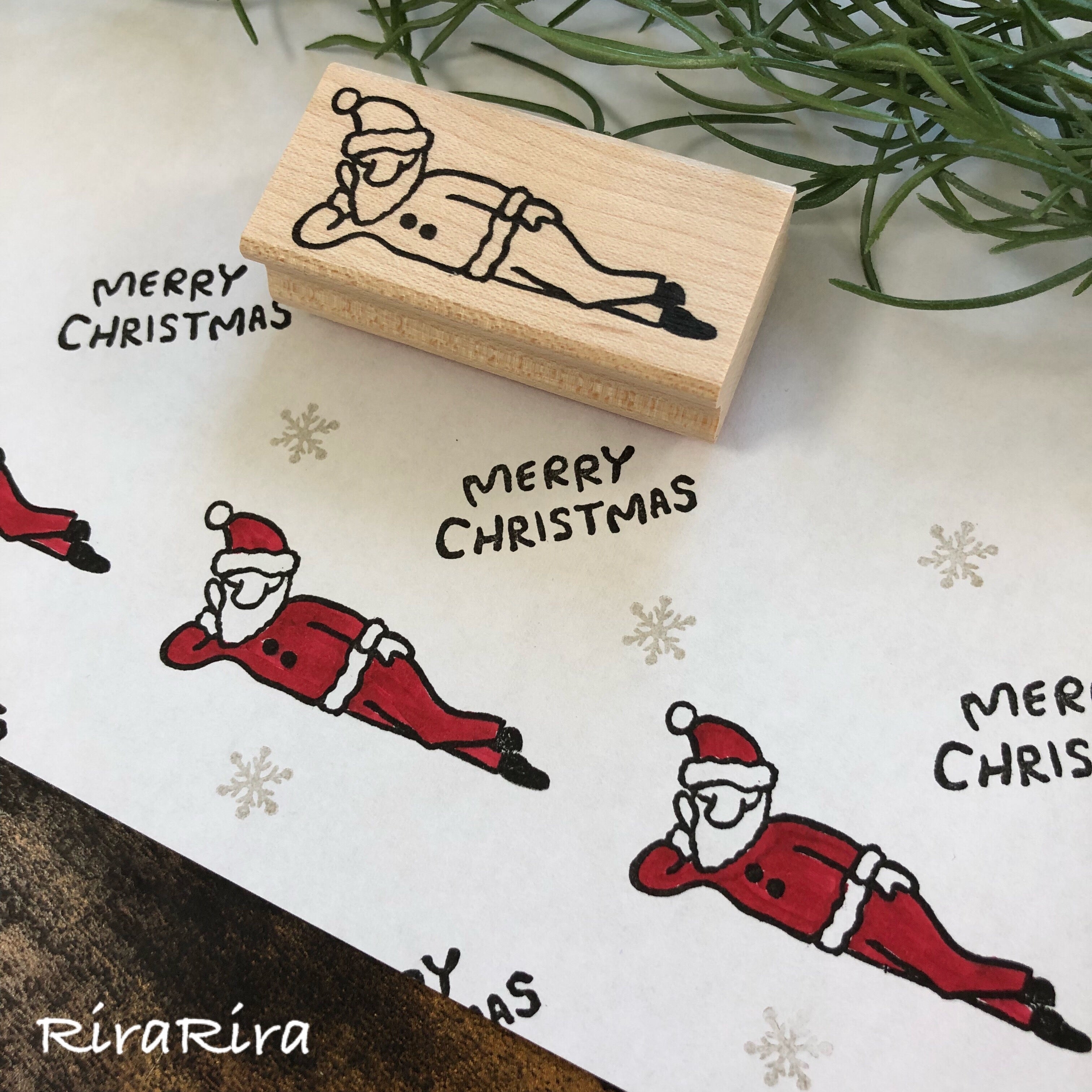 Santa "Lying Down"