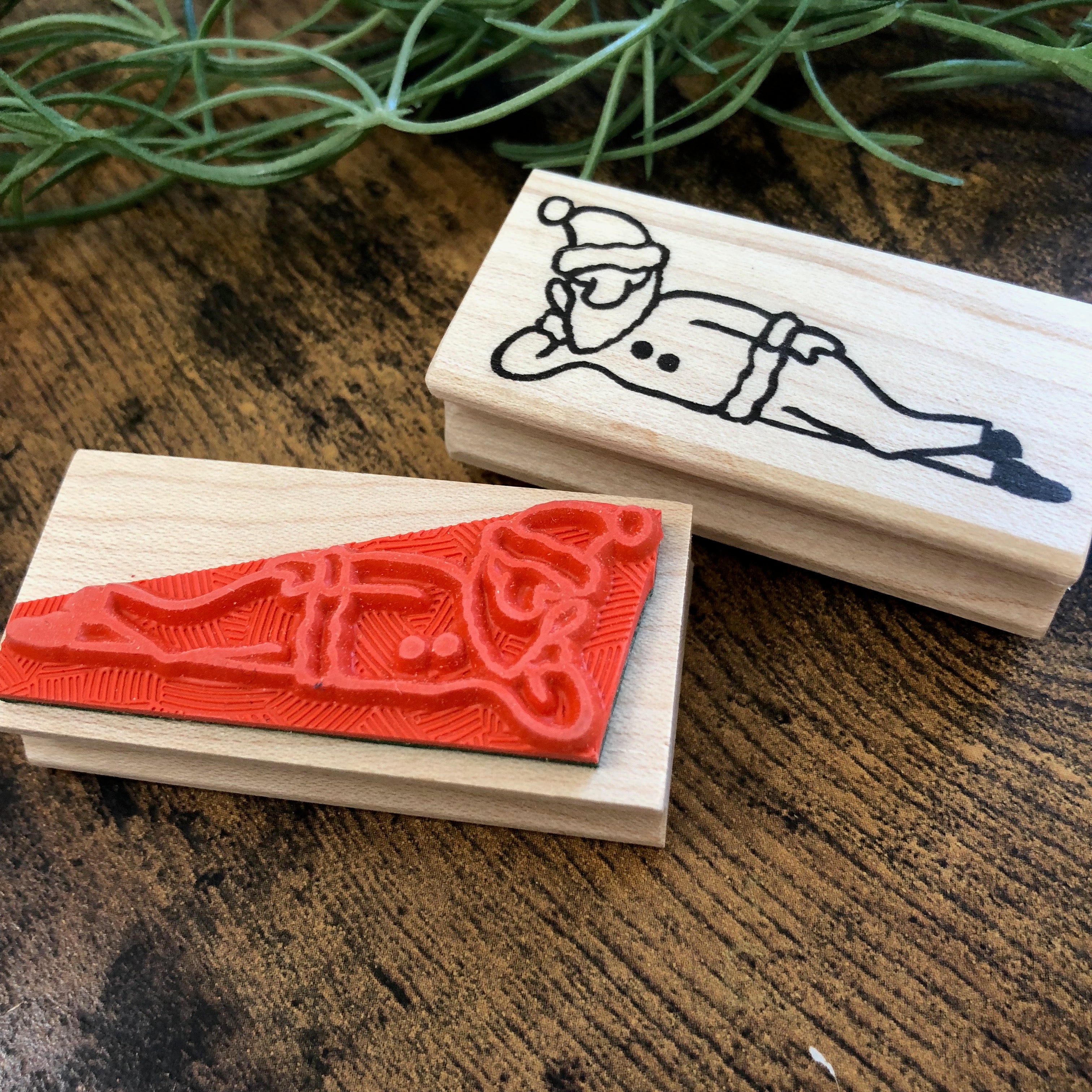 Santa "Lying Down"