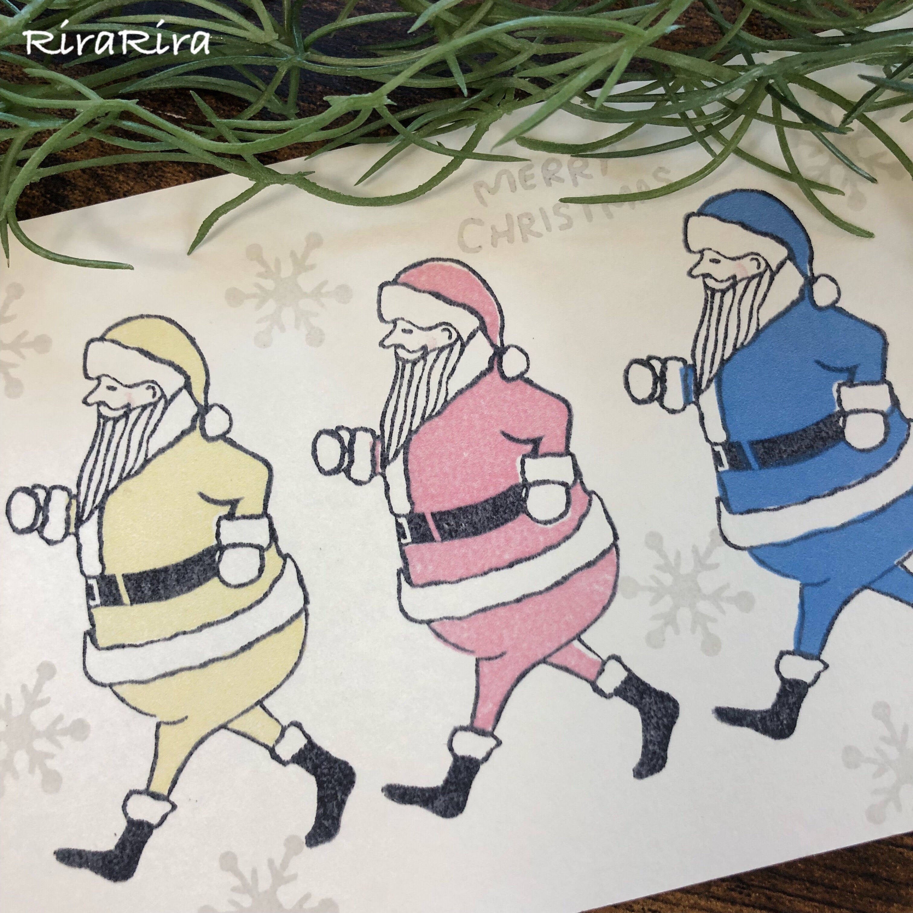 Santa "Walking"