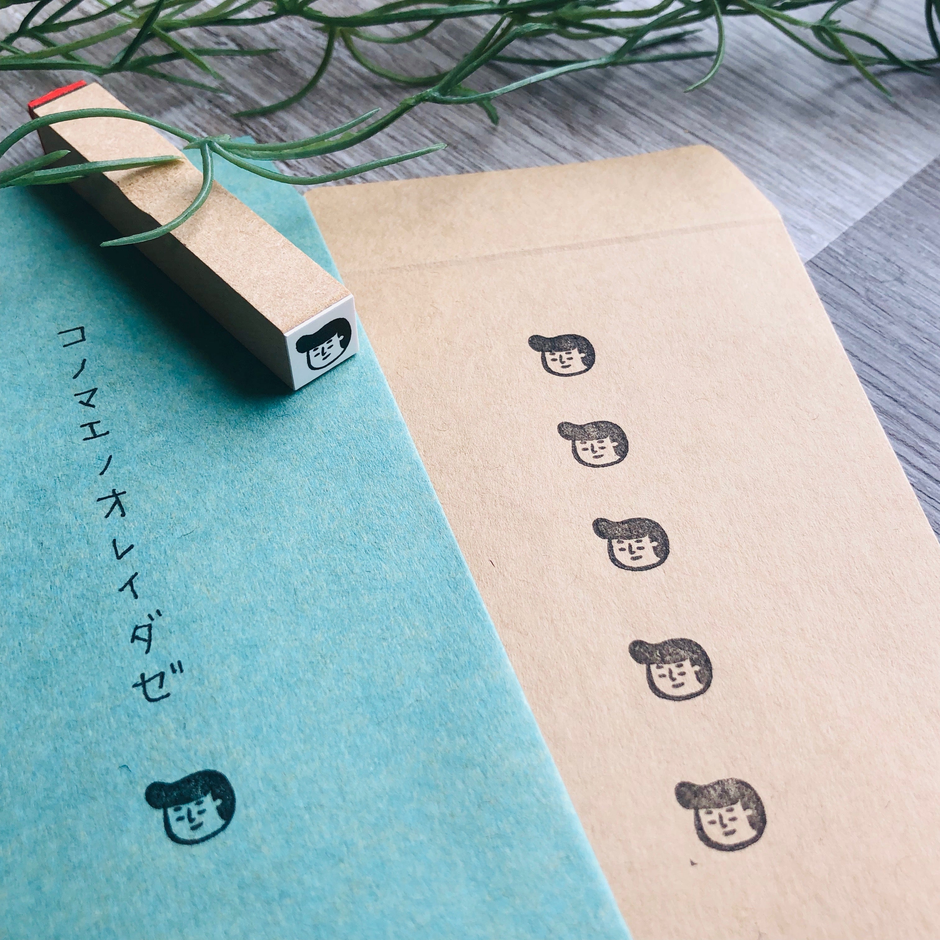 Yankee-kun "Mini Mini Face Stamp"