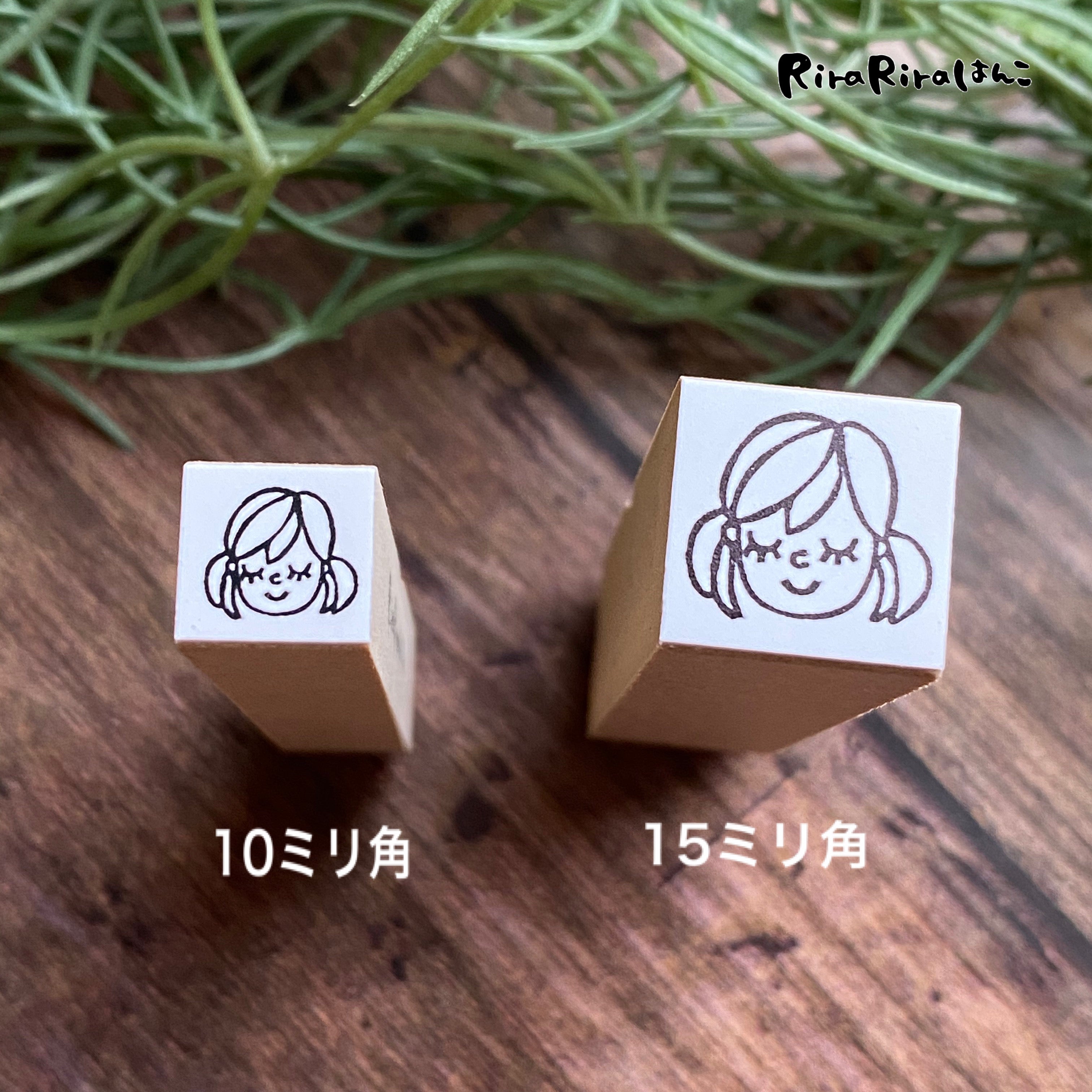 Koume-chan "Mini Mini Face Stamp"