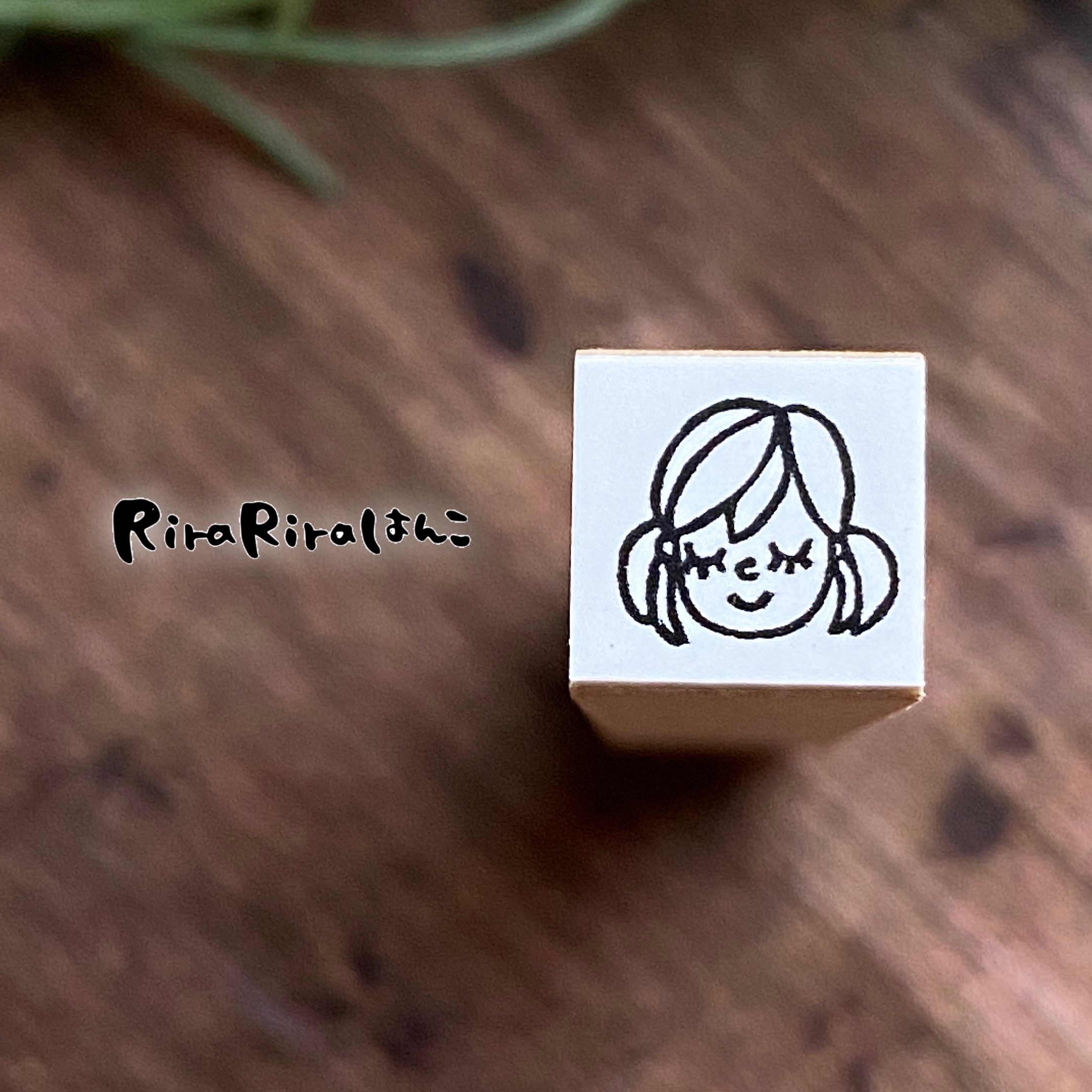 Koume-chan "Mini Mini Face Stamp"