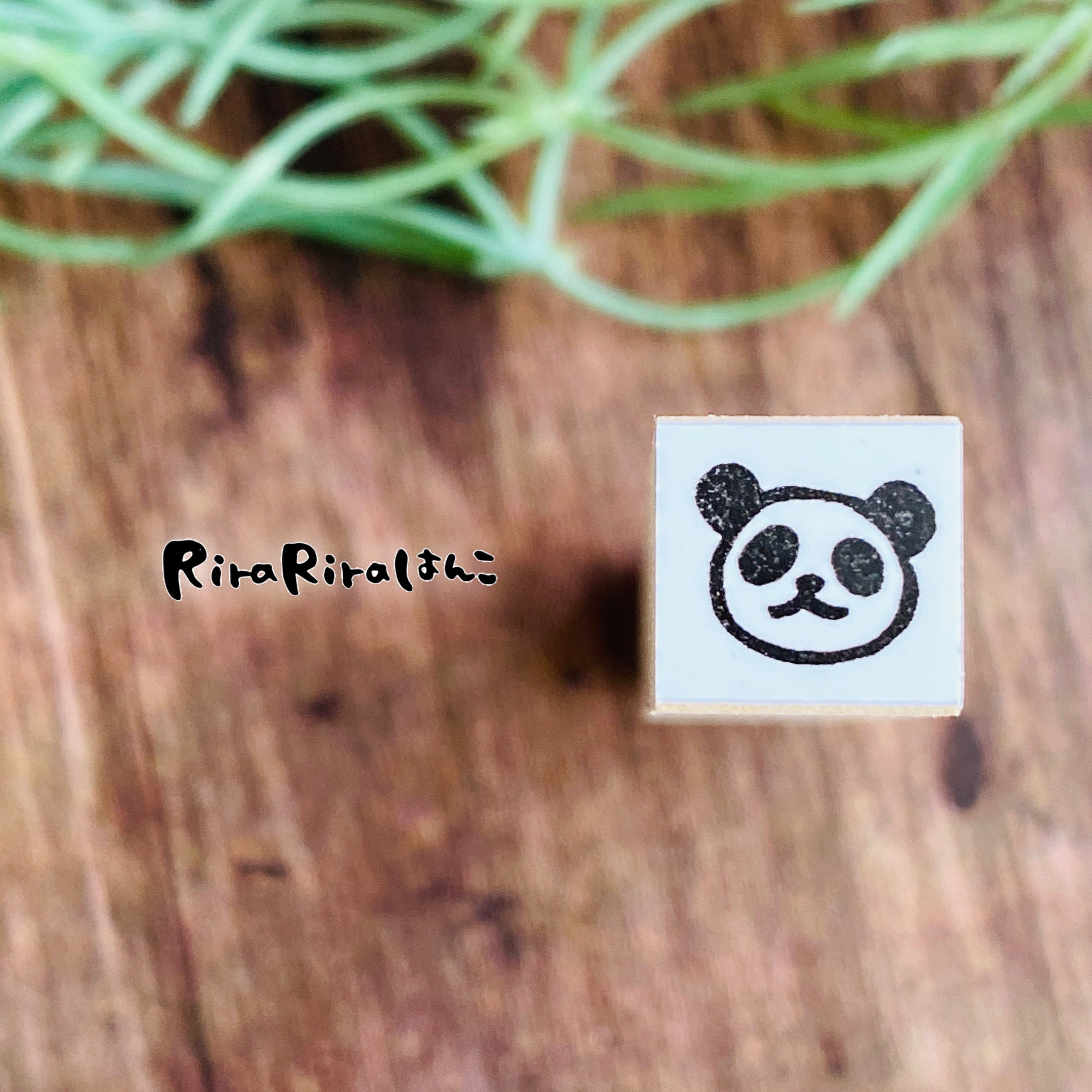 Panda "Mini Mini Face Stamp"