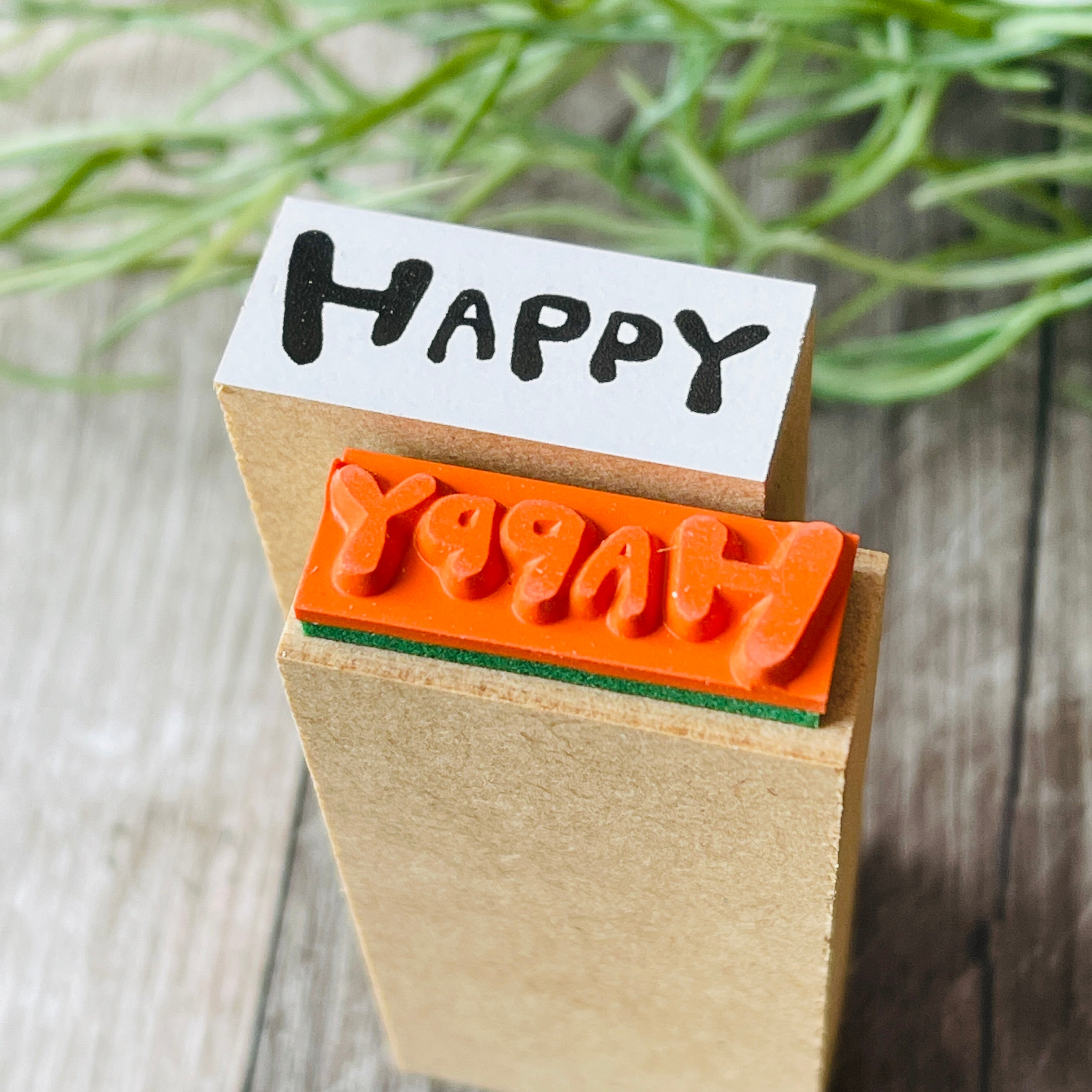 HAPPY (Horizontal Writing)