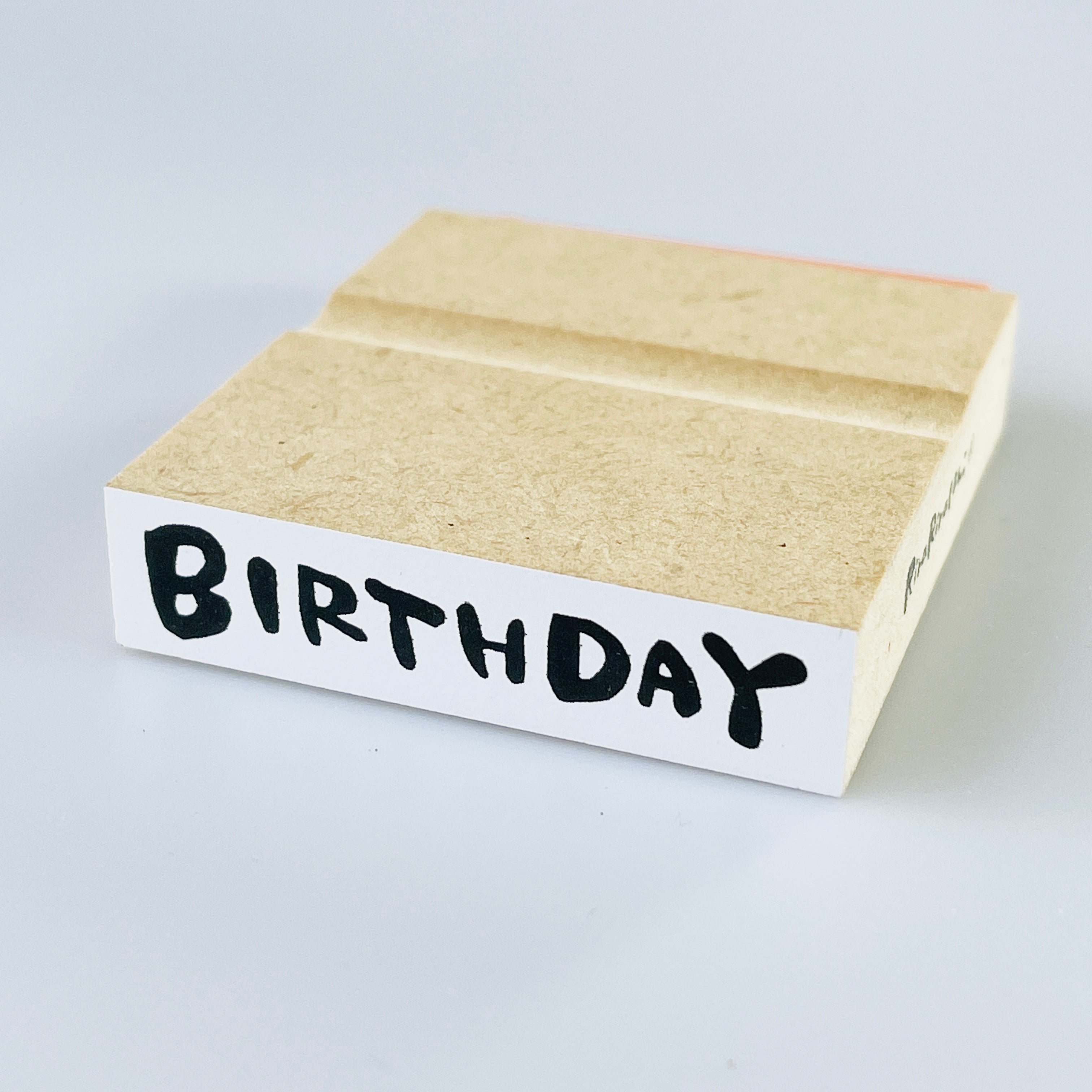BIRTHDAY (Horizontal Writing)