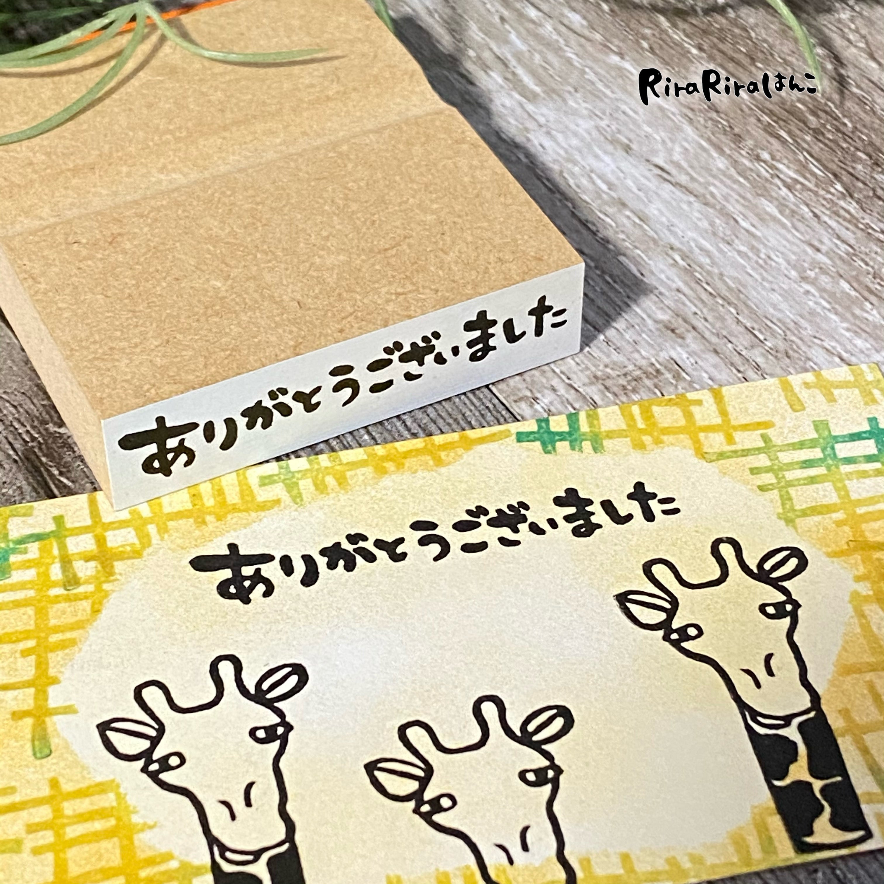 Thank You (Horizontal Writing)
