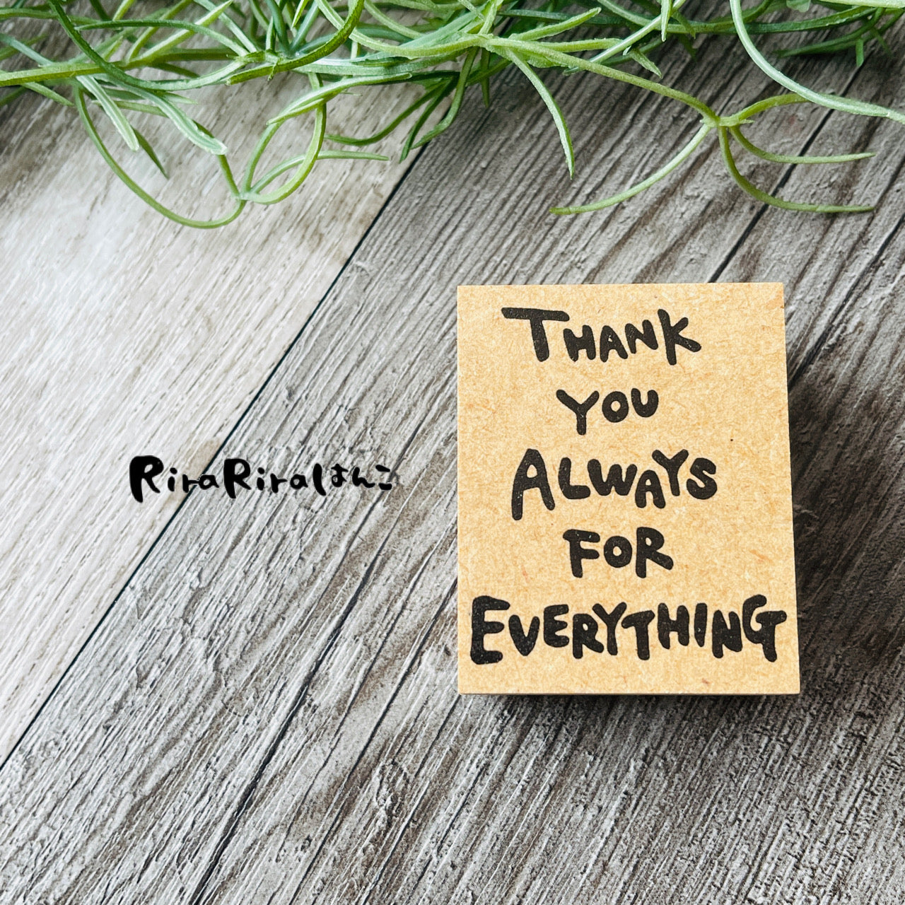 Thank You Always For Everything