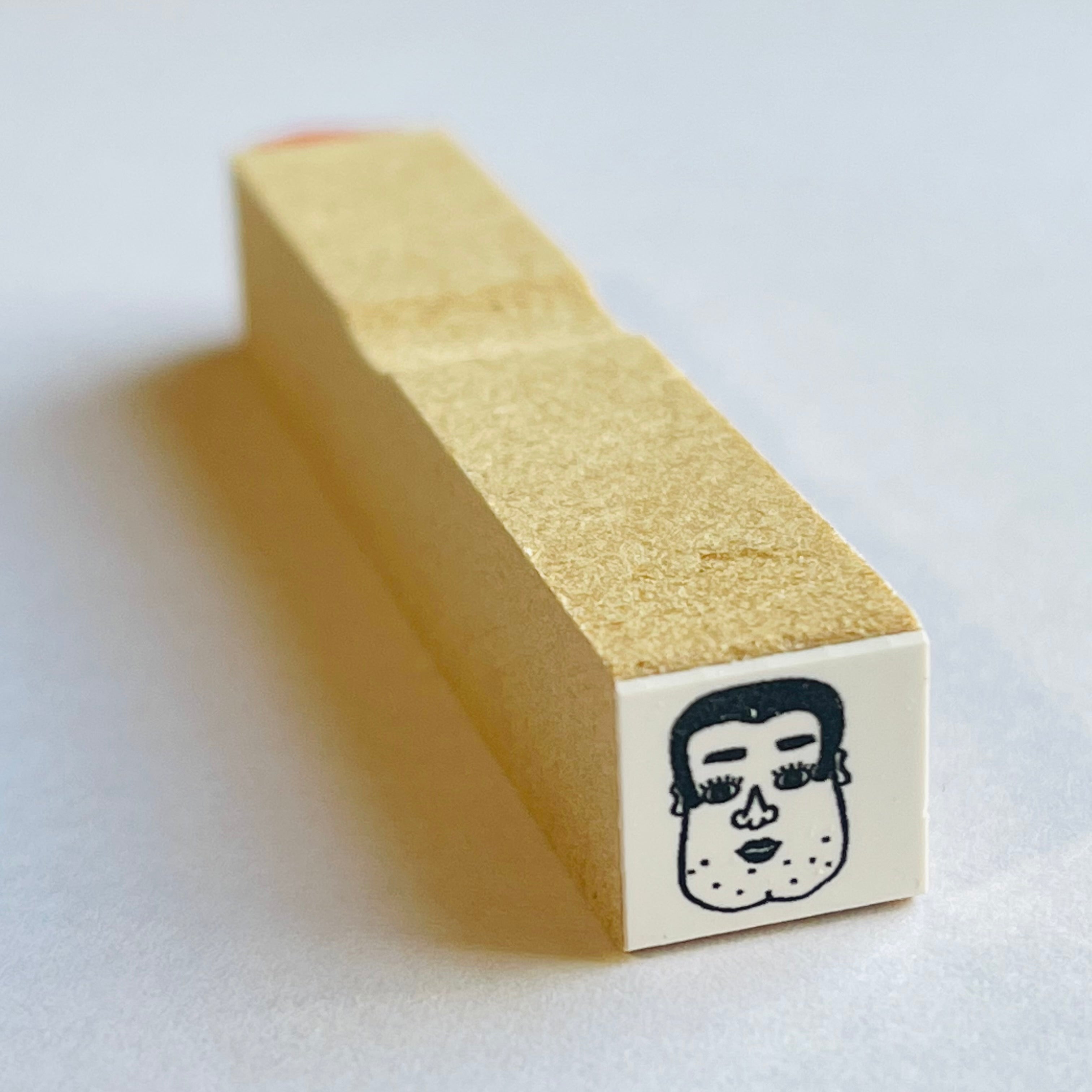Wada Fukuo-kun "Mini Mini Face Stampe"