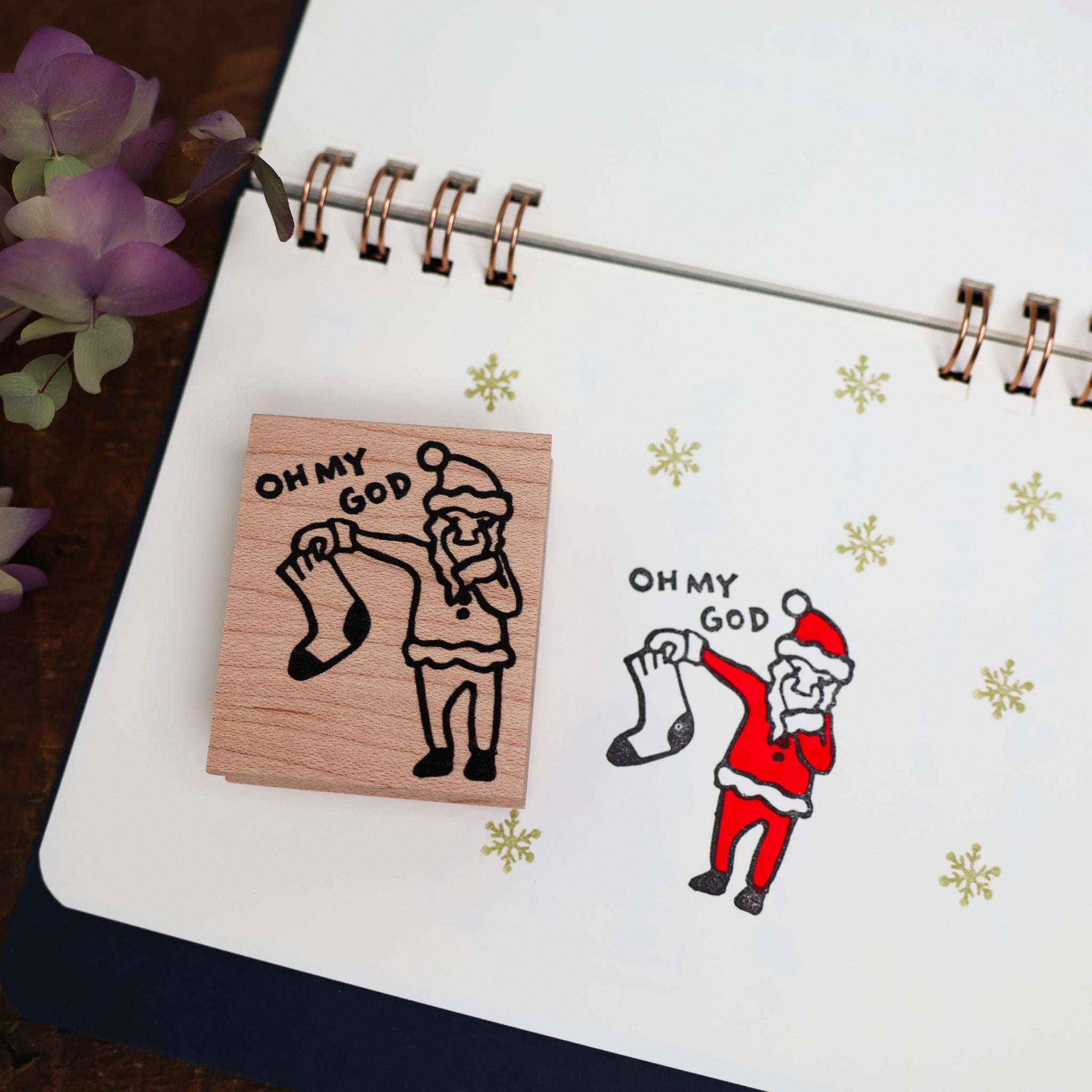 Santa "OMG (Oh My Gosh)"