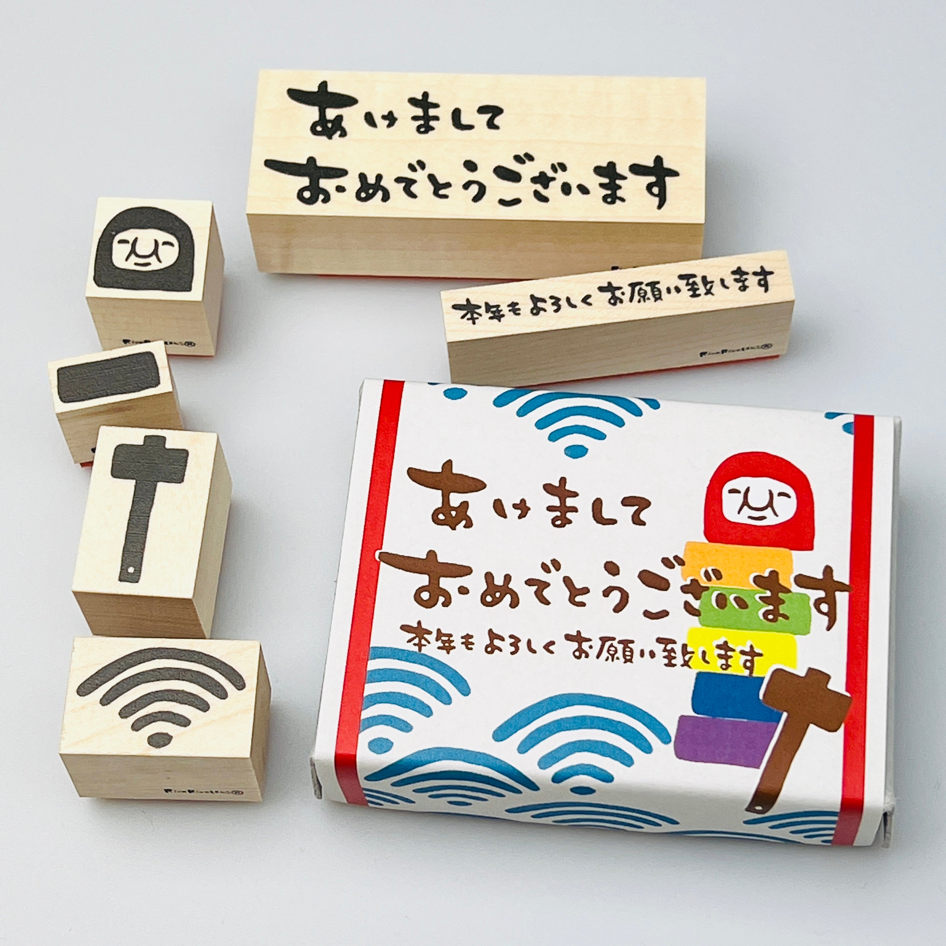 New Year's Daruma Drop Set (Boxed)