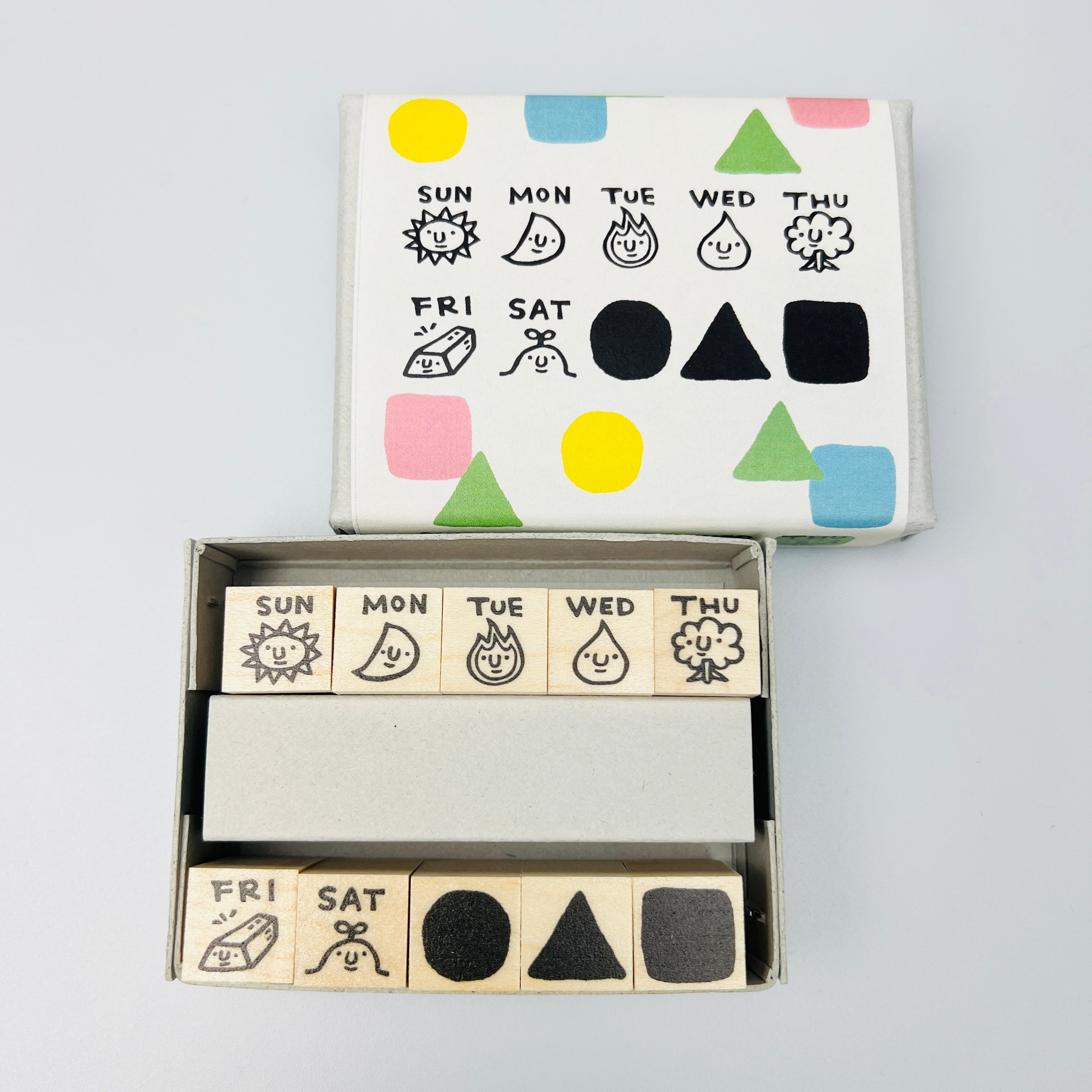 Weekday Stamp Set Boxed