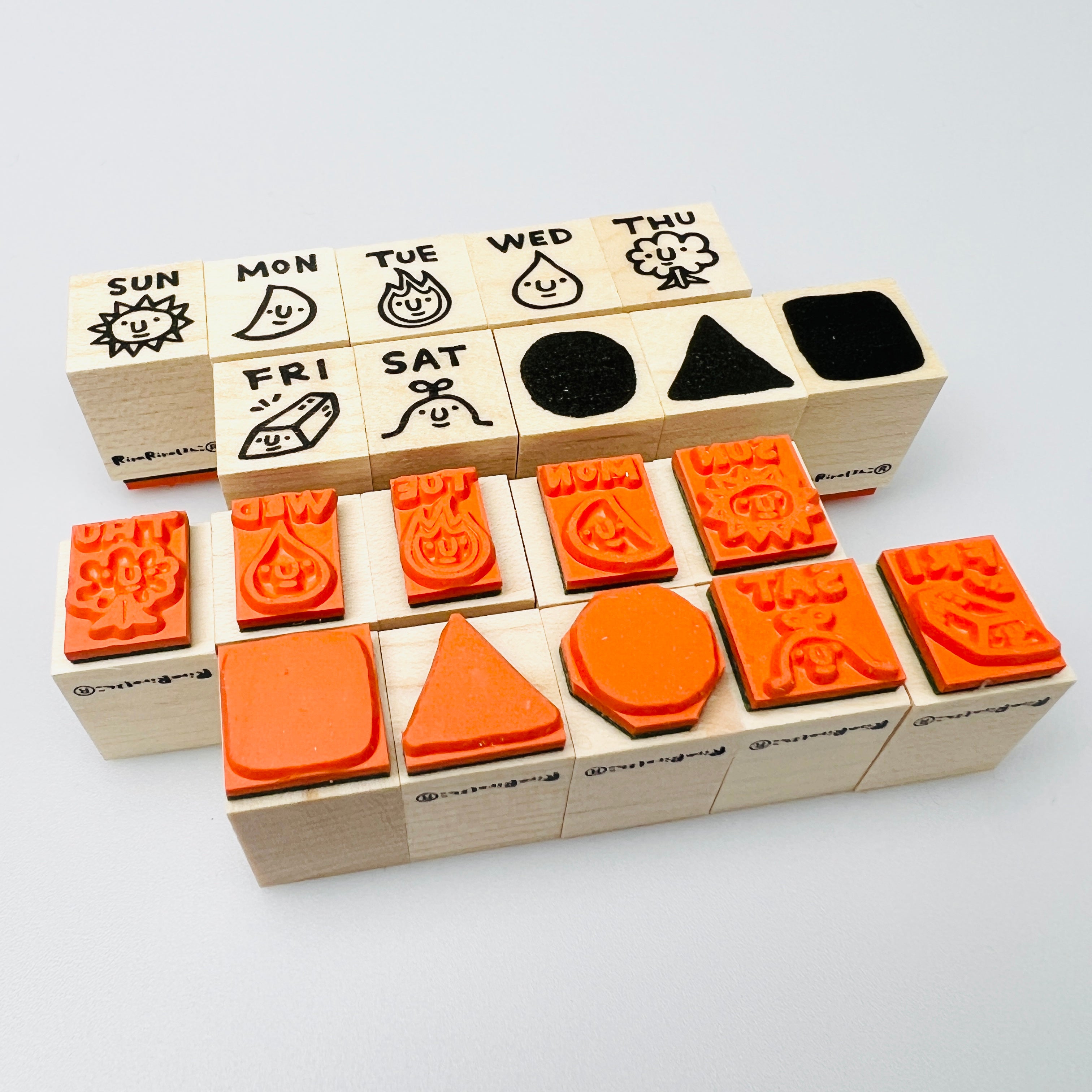 Weekday Stamp Set Boxed