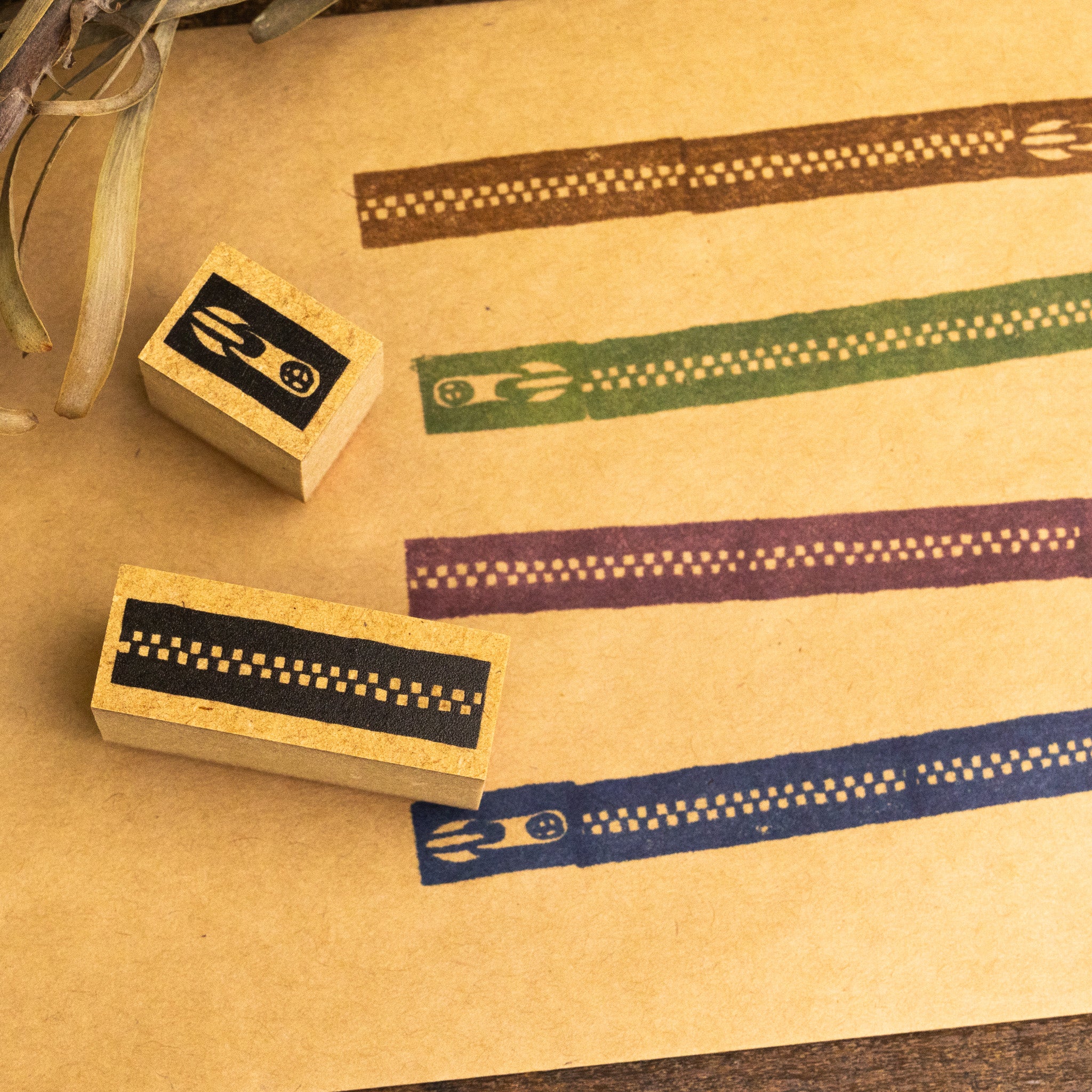 Zipper Stamp Set