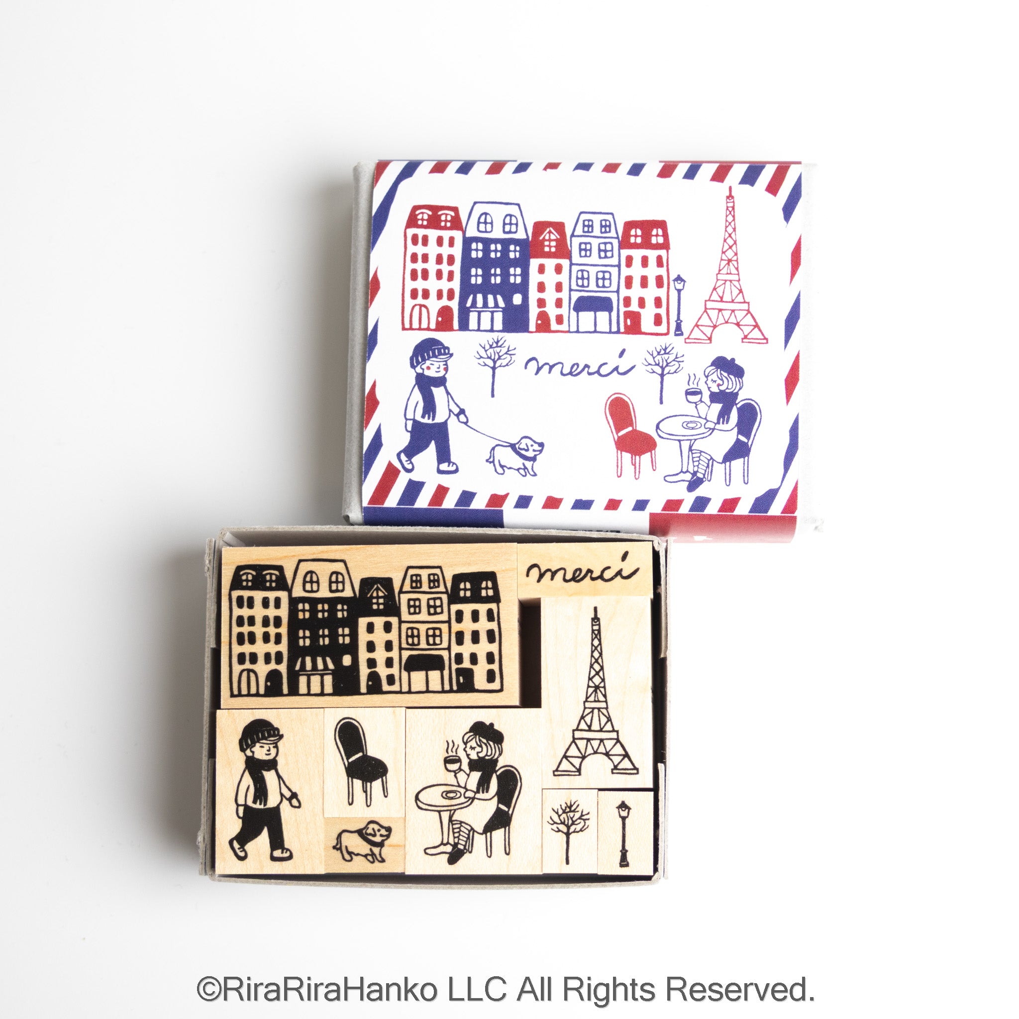 Bon Relais Paris Stamp Set(Boxd)