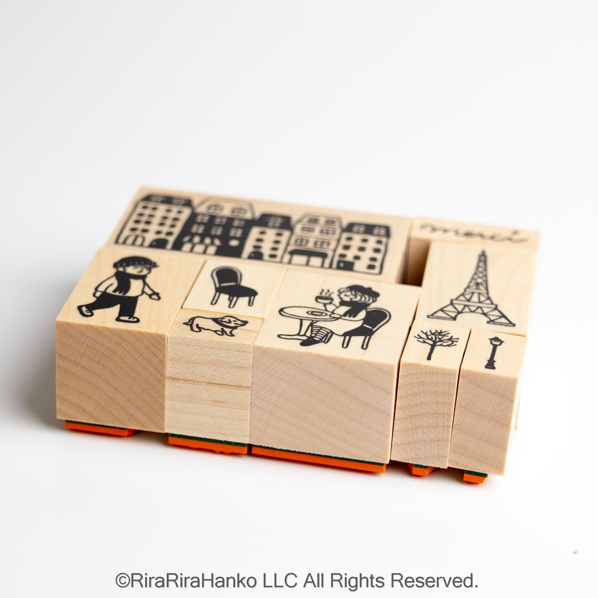 Bon Relais Paris Stamp Set(Boxd)