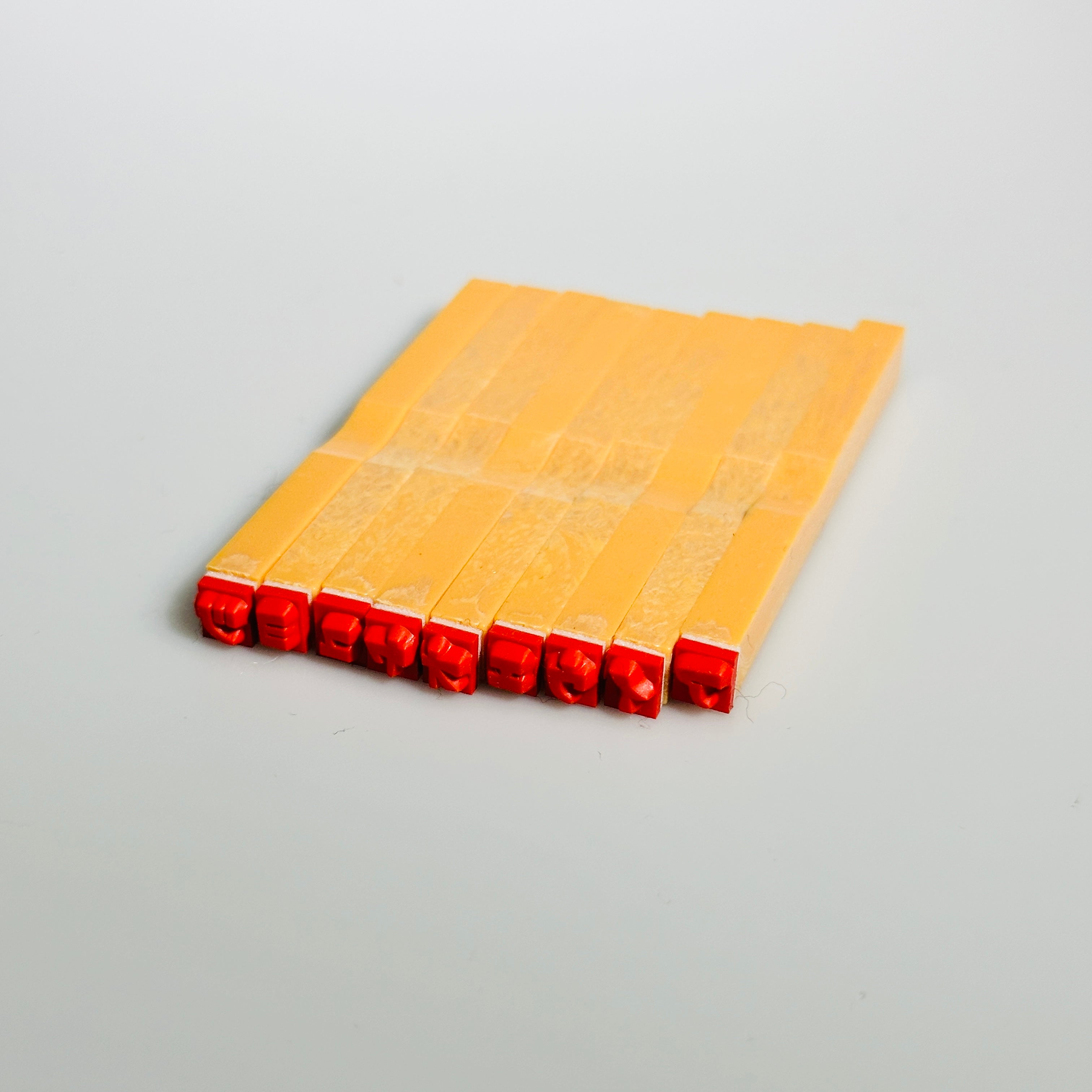 Lowercase Rira Characters Katakana 9 Pieces
