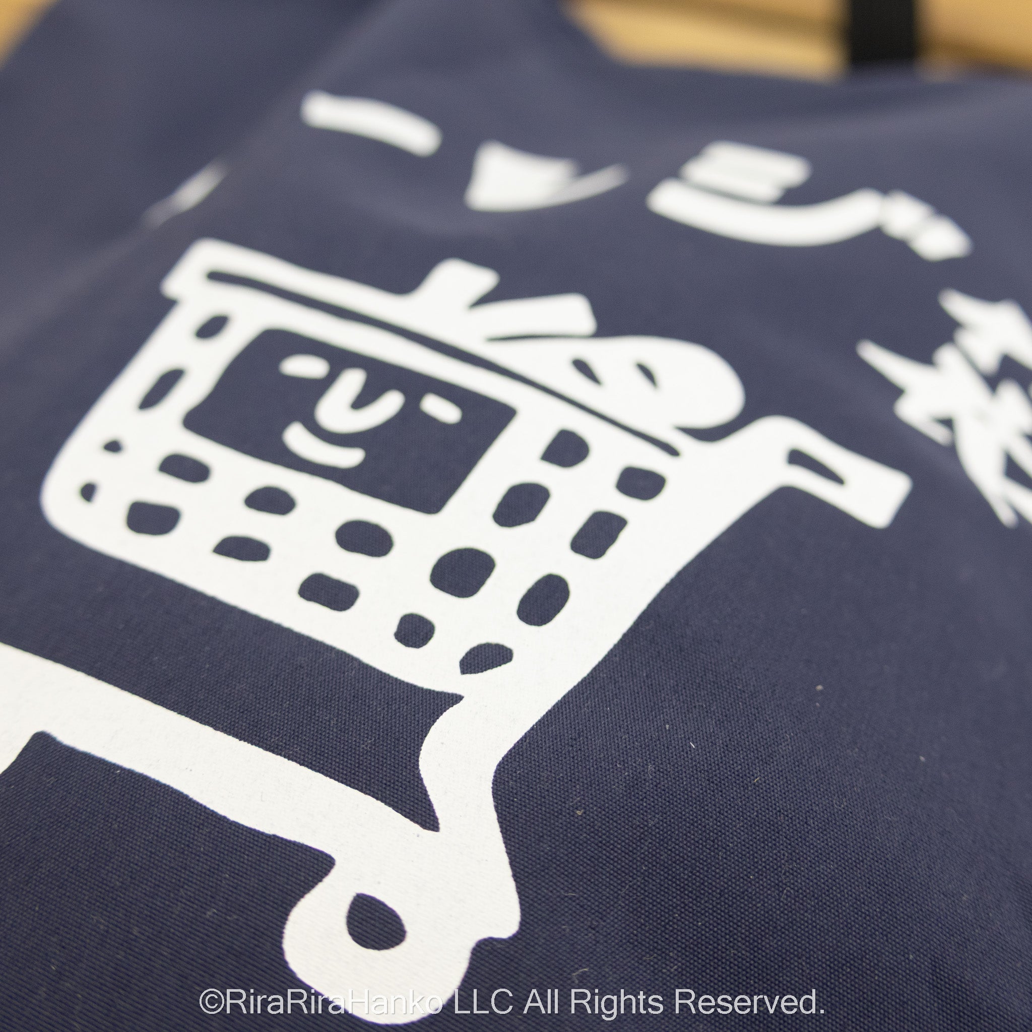 Cart-kun's No-Register Bag Eco Bag (Navy)