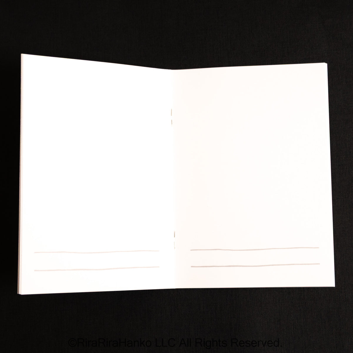 RiraRira Hanko Stamp Collection Book “Atsumete Tanoshii Omoide Kiroku” [A6]