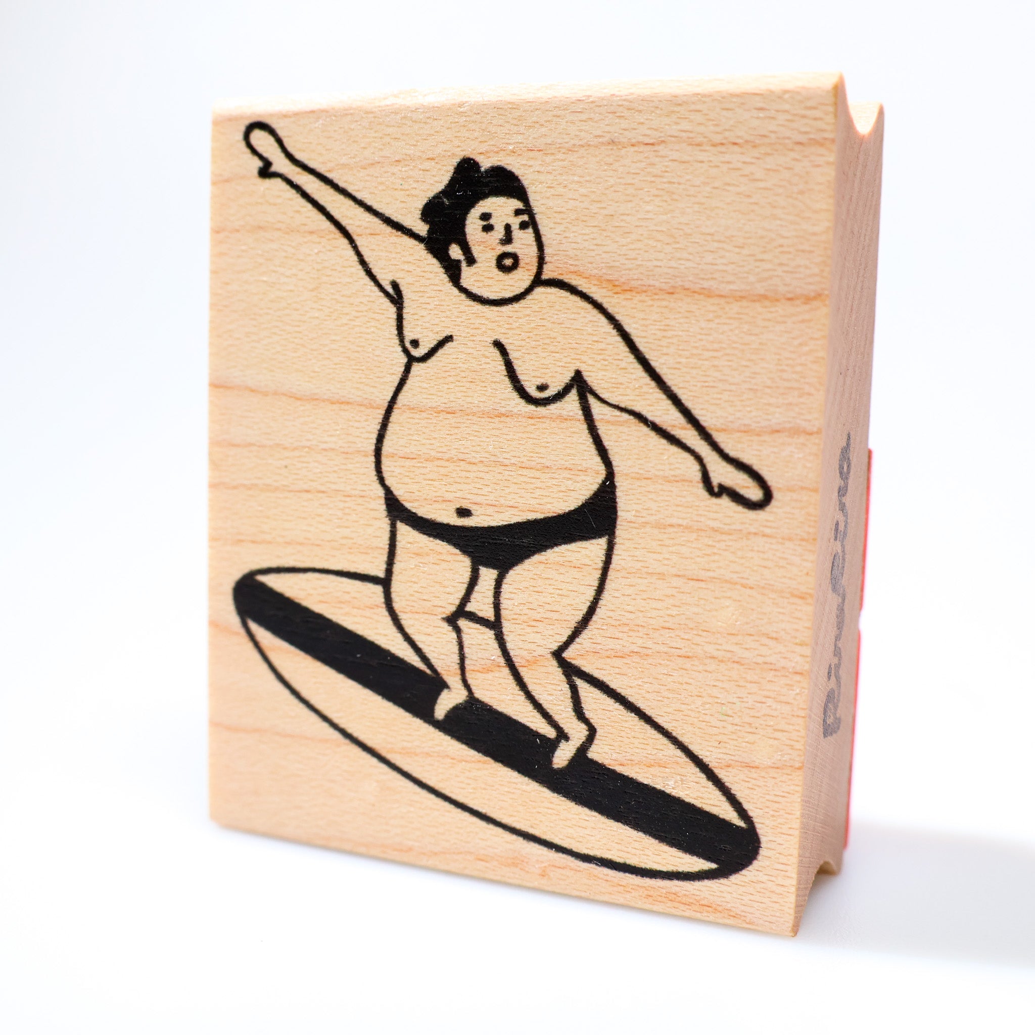 Sumo Wrestler "Surfing"