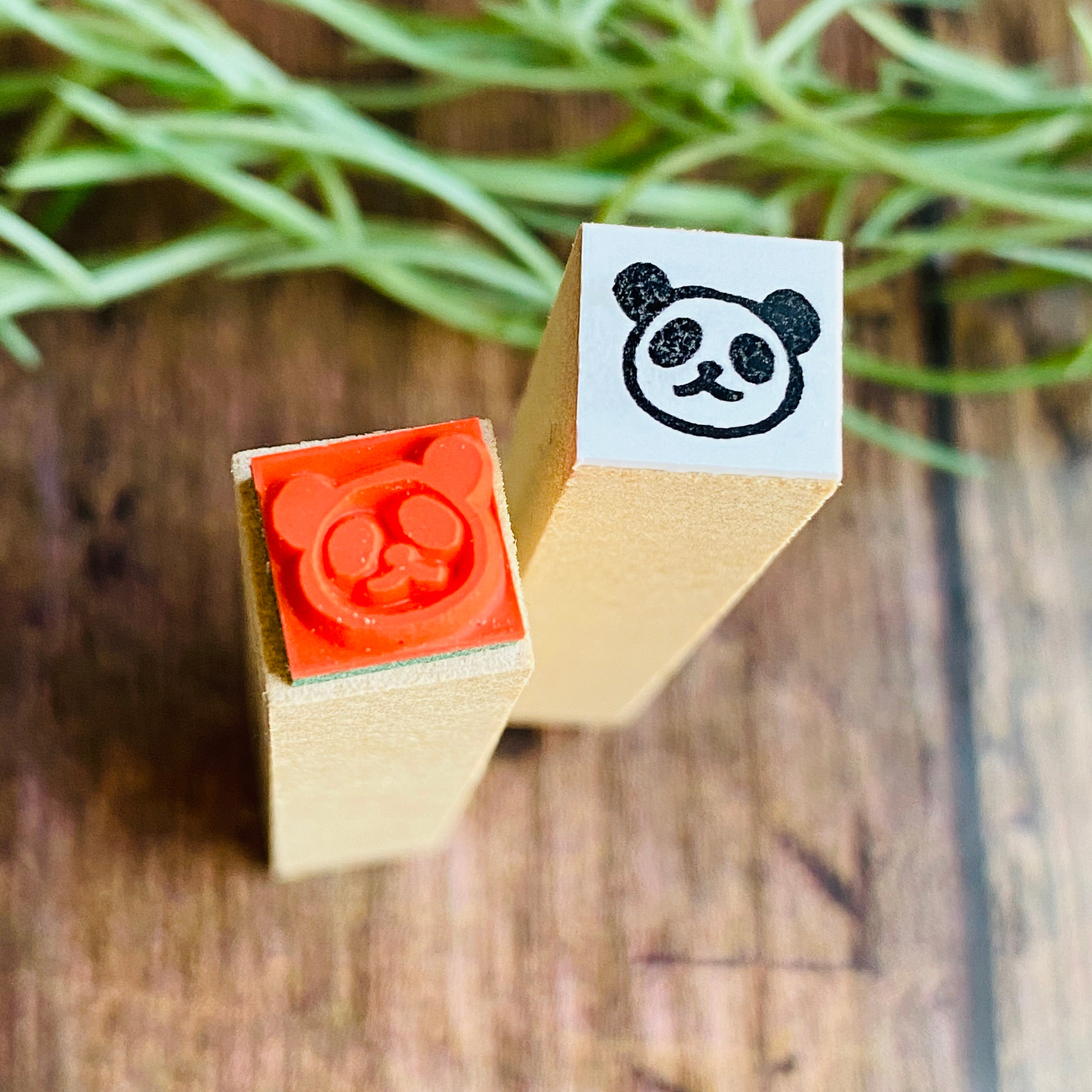 Panda "Mini Mini Face Stamp"