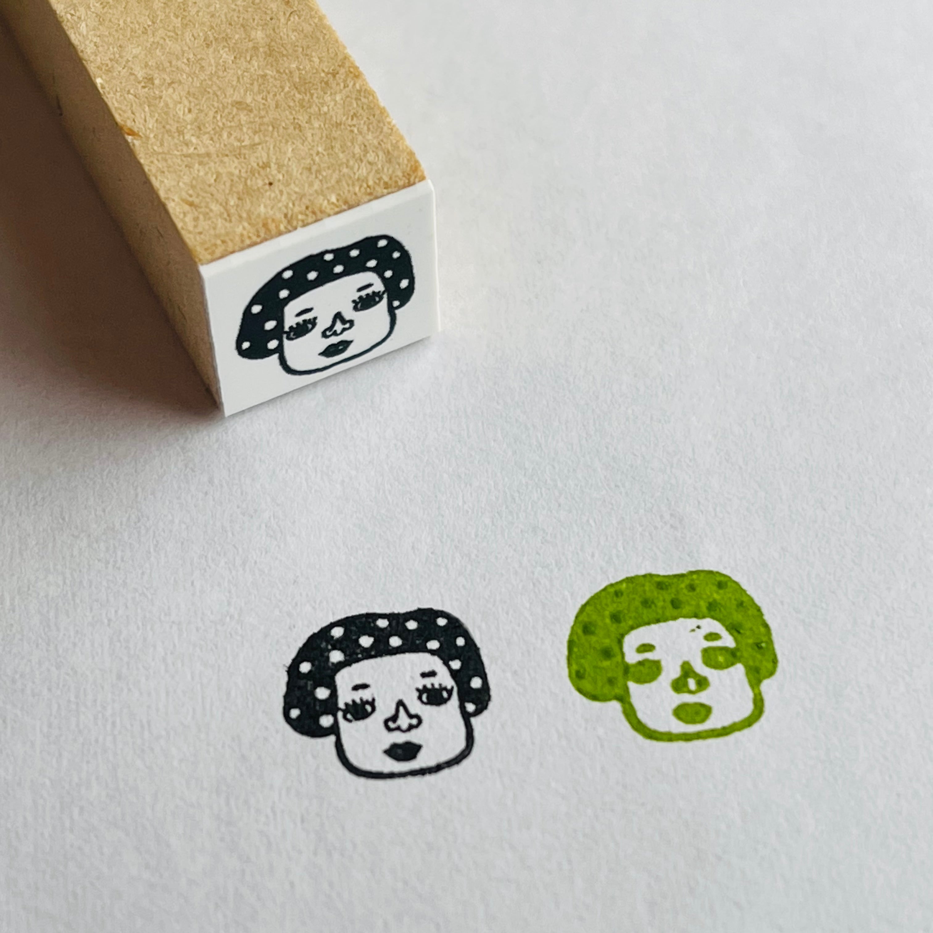 Wada Fukue-chan "Mini Mini Face Stamp"