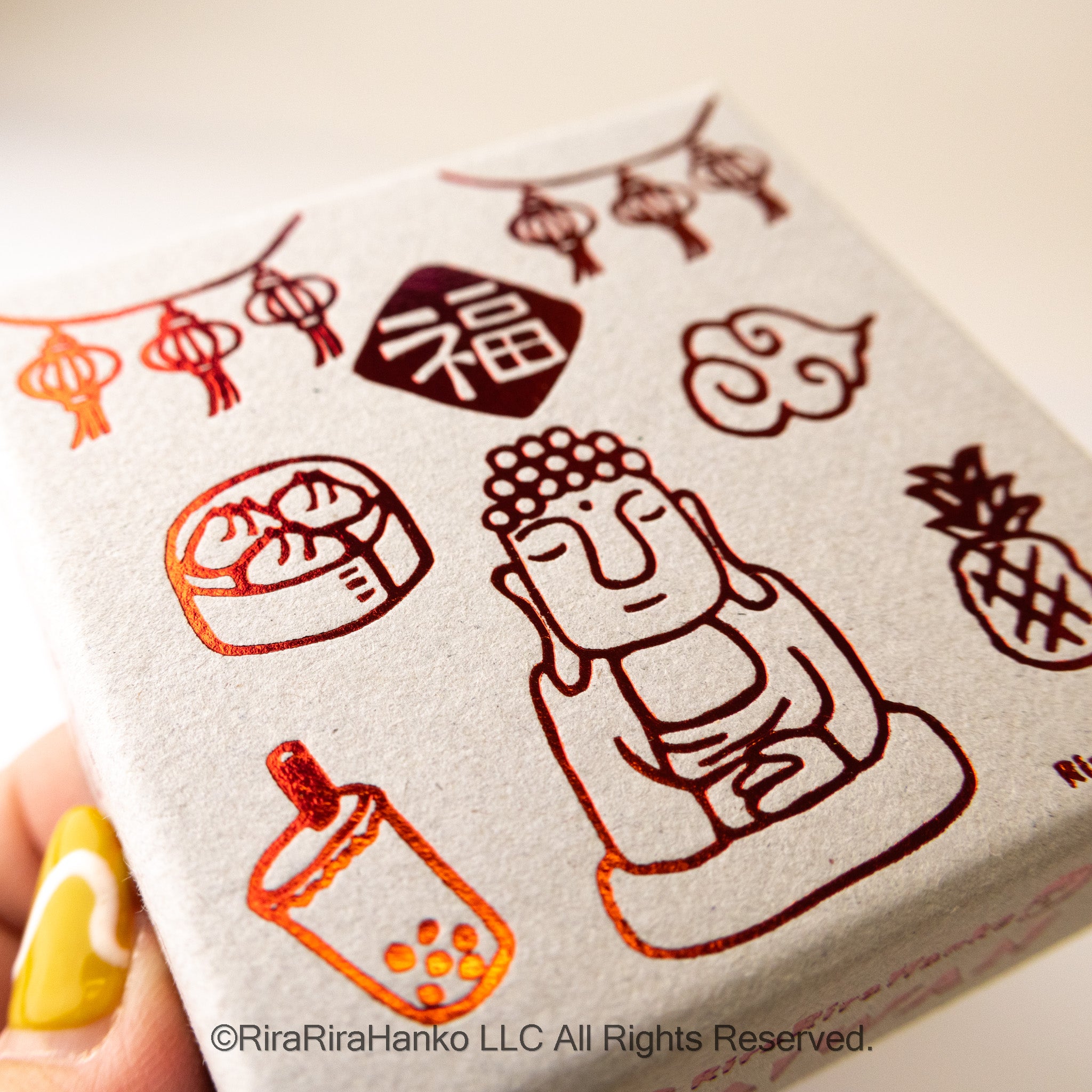 TAIWAN Hanko Rubber Stamp Set（Boxed）
