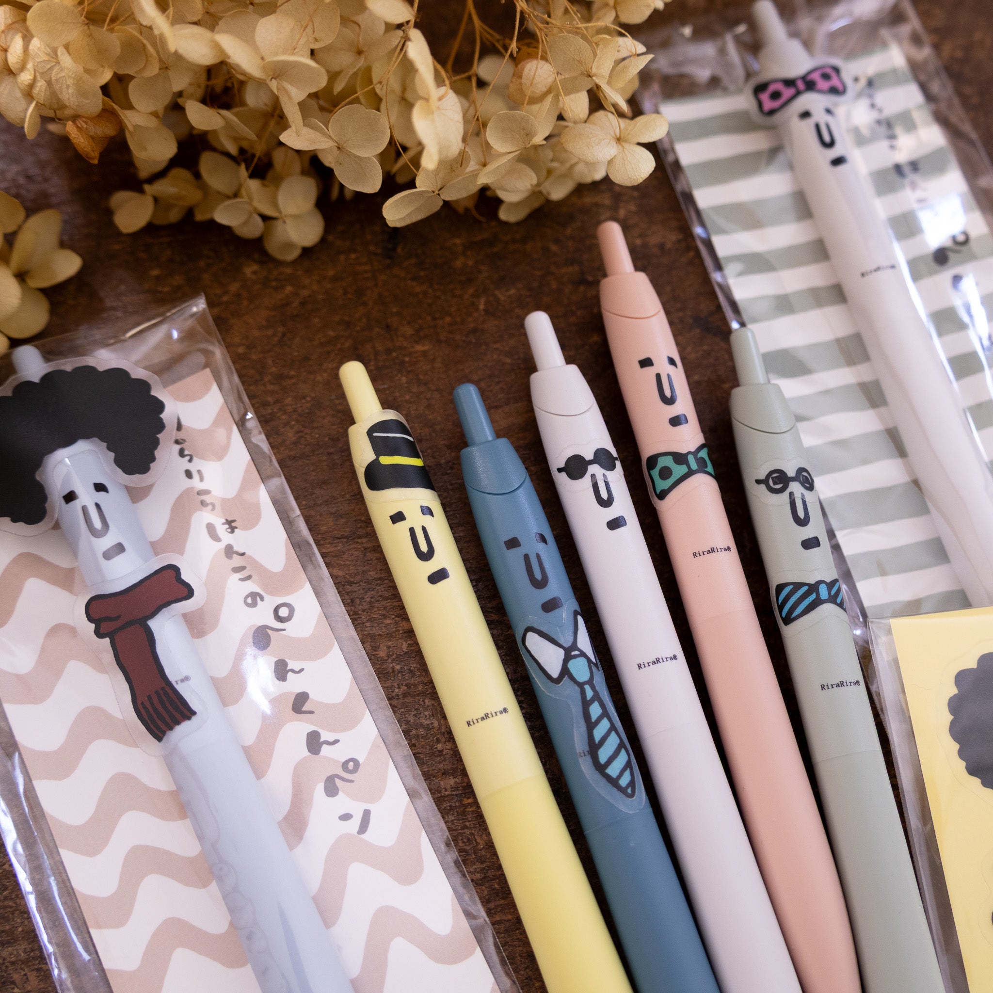 Pen-kun Pen Dress-Up Stickers